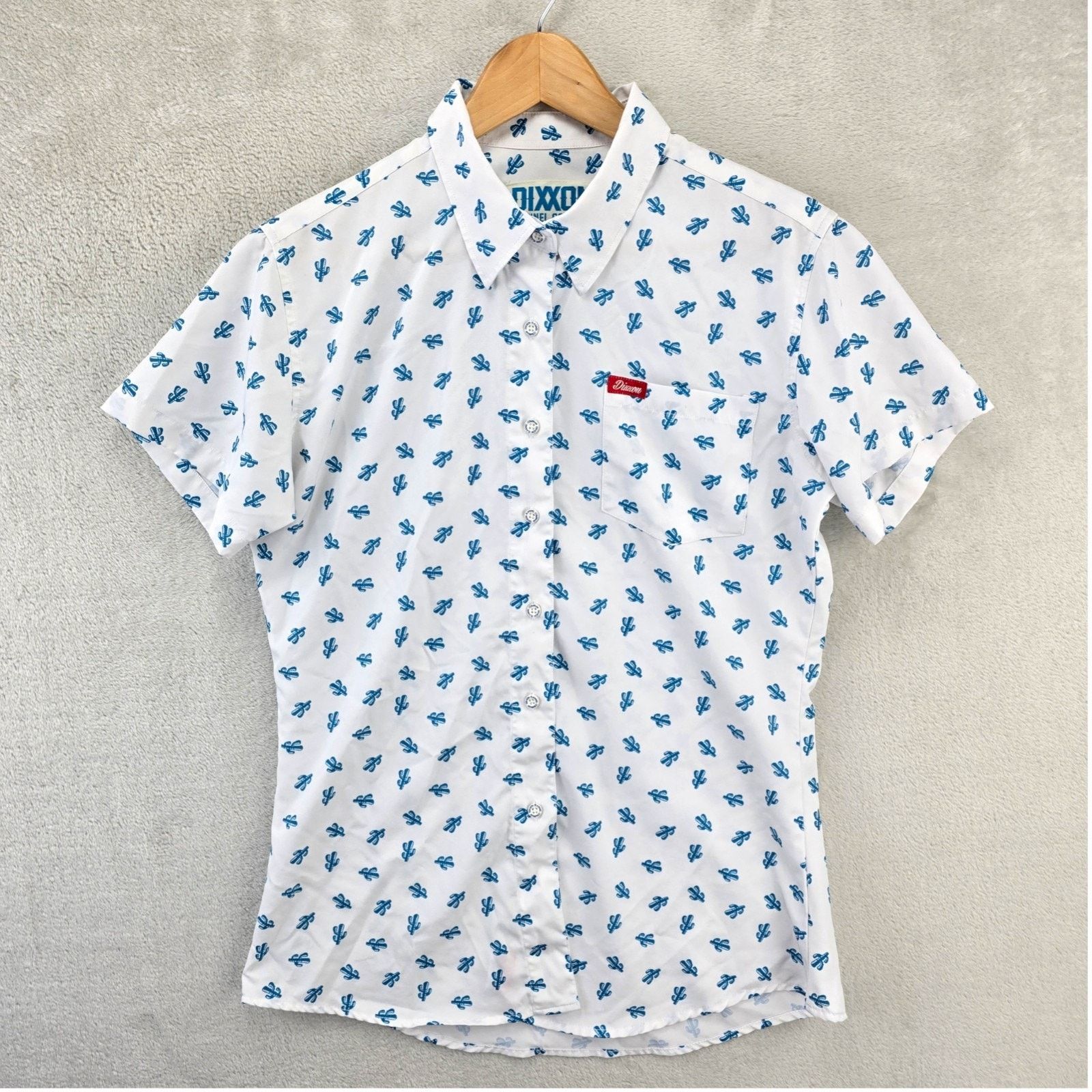 Dixxon Dixxon Flannel CO D-Lite Party Cactus Womens Shirt Large Size L / US 10 / IT 46 - 1 Thumbnail