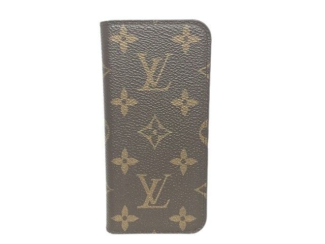 Pre-Owned Louis Vuitton Monogram Reverse Monogram Reverse Phone Rugged Case  For IPhone X Monogram Reverse Eye trunk IPHONE X eyephone case M62619  (Good) 