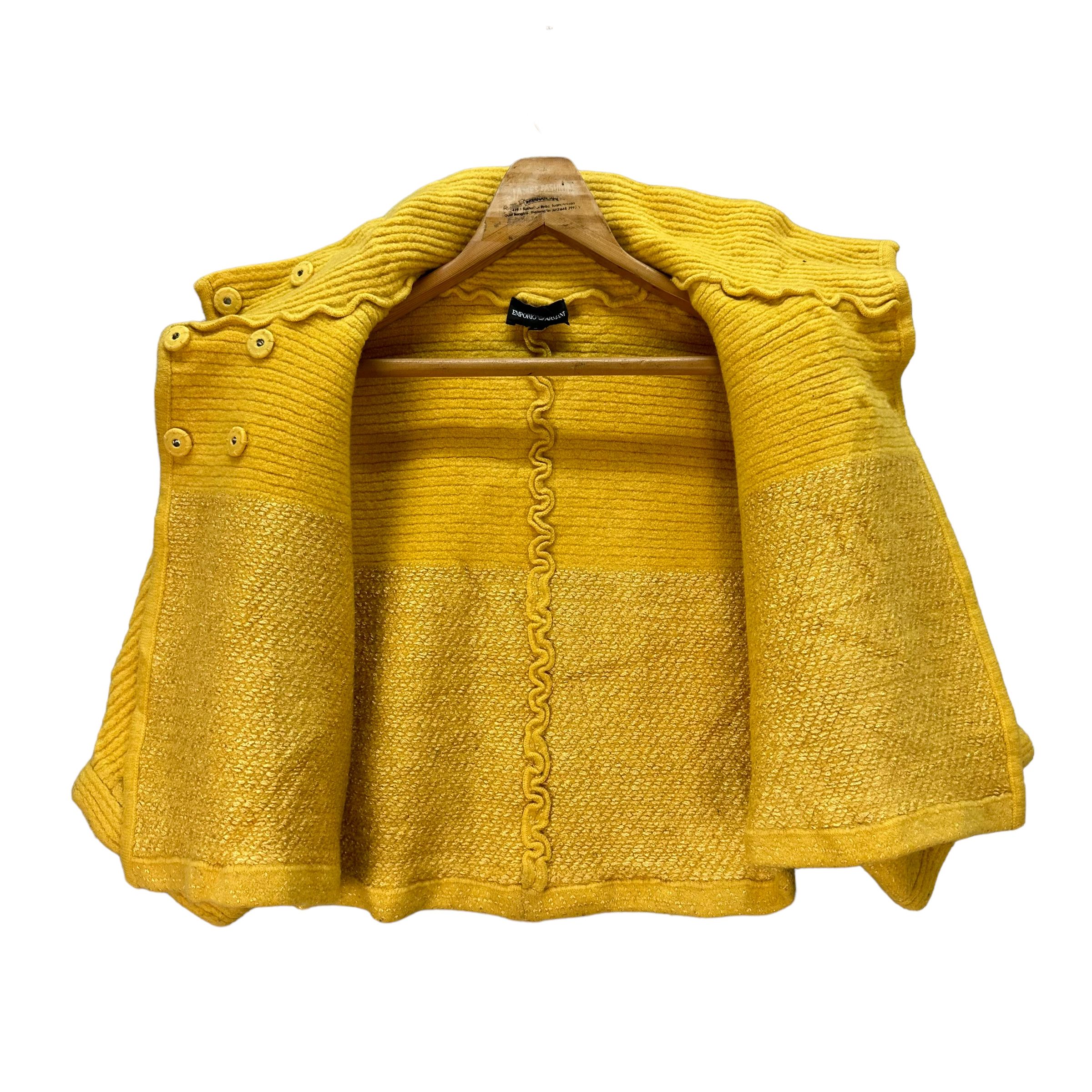 Emporio Armani EMPORIO ARMANI VERY NICE DESIGN CROP JACKET #8303-002 Size M / US 6-8 / IT 42-44 - 7 Thumbnail