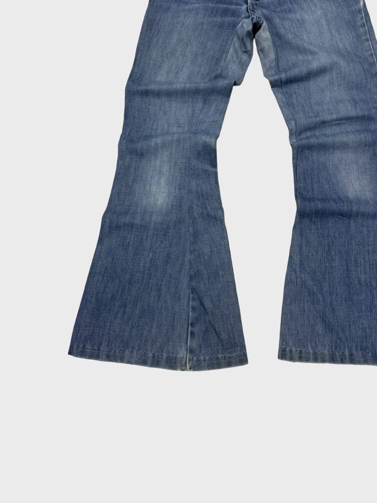 Hysteric Glamour × If Six Was Nine × Le Grande Bleu (L.G.B.) Vintage Rick Owens Junya Watanabe Style Ultra Flared Jeans Size US 27 - 7 Thumbnail
