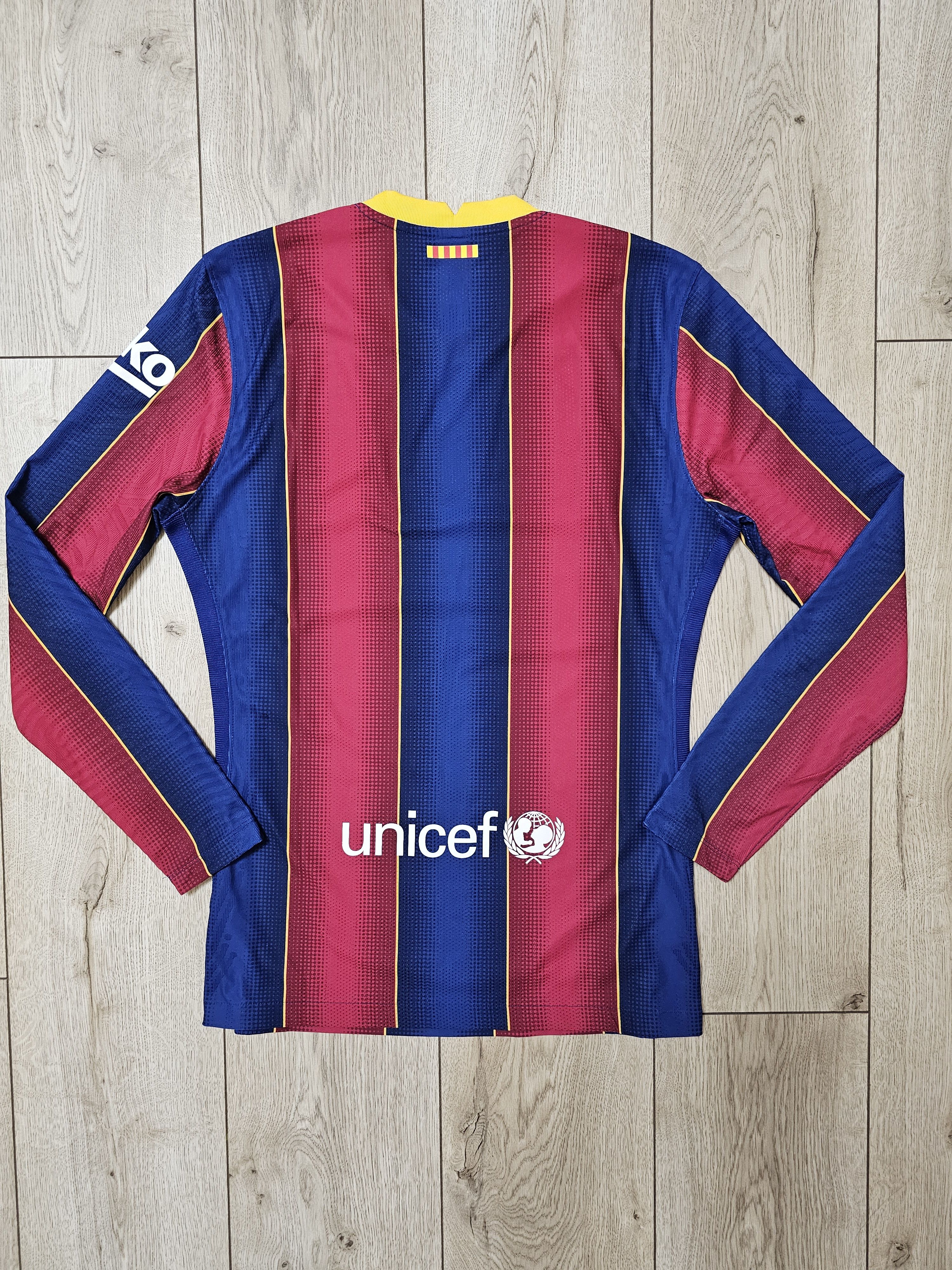 All Sport × Nike BARCELONA 2020 2021 PLAYER ISSUE FOOTBALL LONG SOCCER JERSEY Size US M / EU 48-50 / 2 - 2 Thumbnail