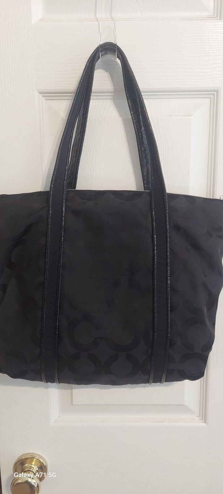 Coach Coach Poppy Op Art Glam Jaquard Shoudler Bag Tote 13826 ~ B Size ONE SIZE - 5 Thumbnail