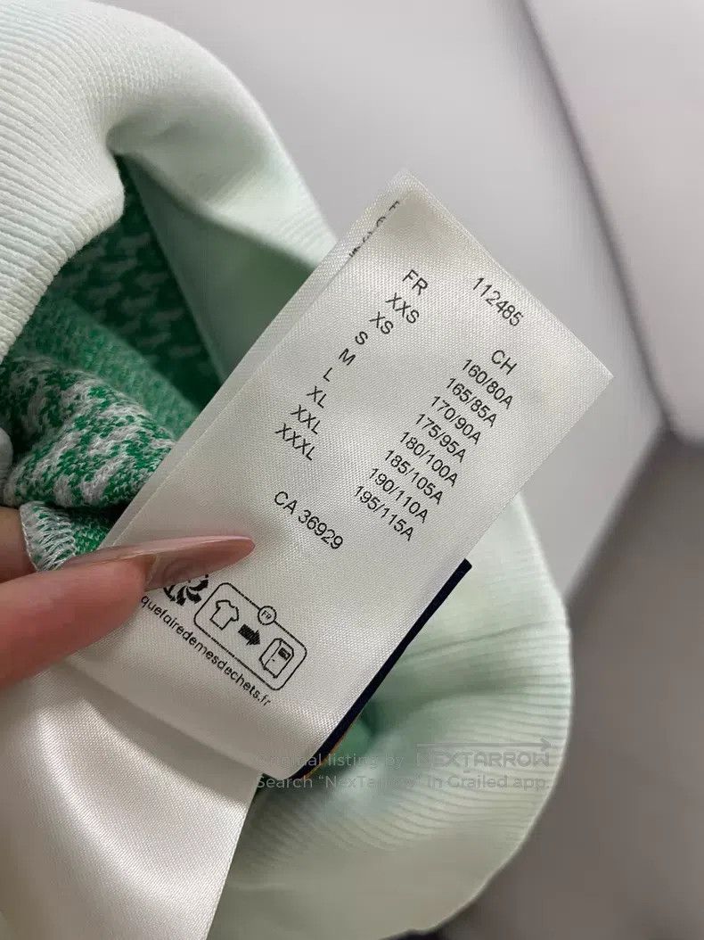 Louis Vuitton Louis Vuitton Green checkerboard full logo knit sweatshirt Size US S / EU 44-46 / 1 - 8 Thumbnail