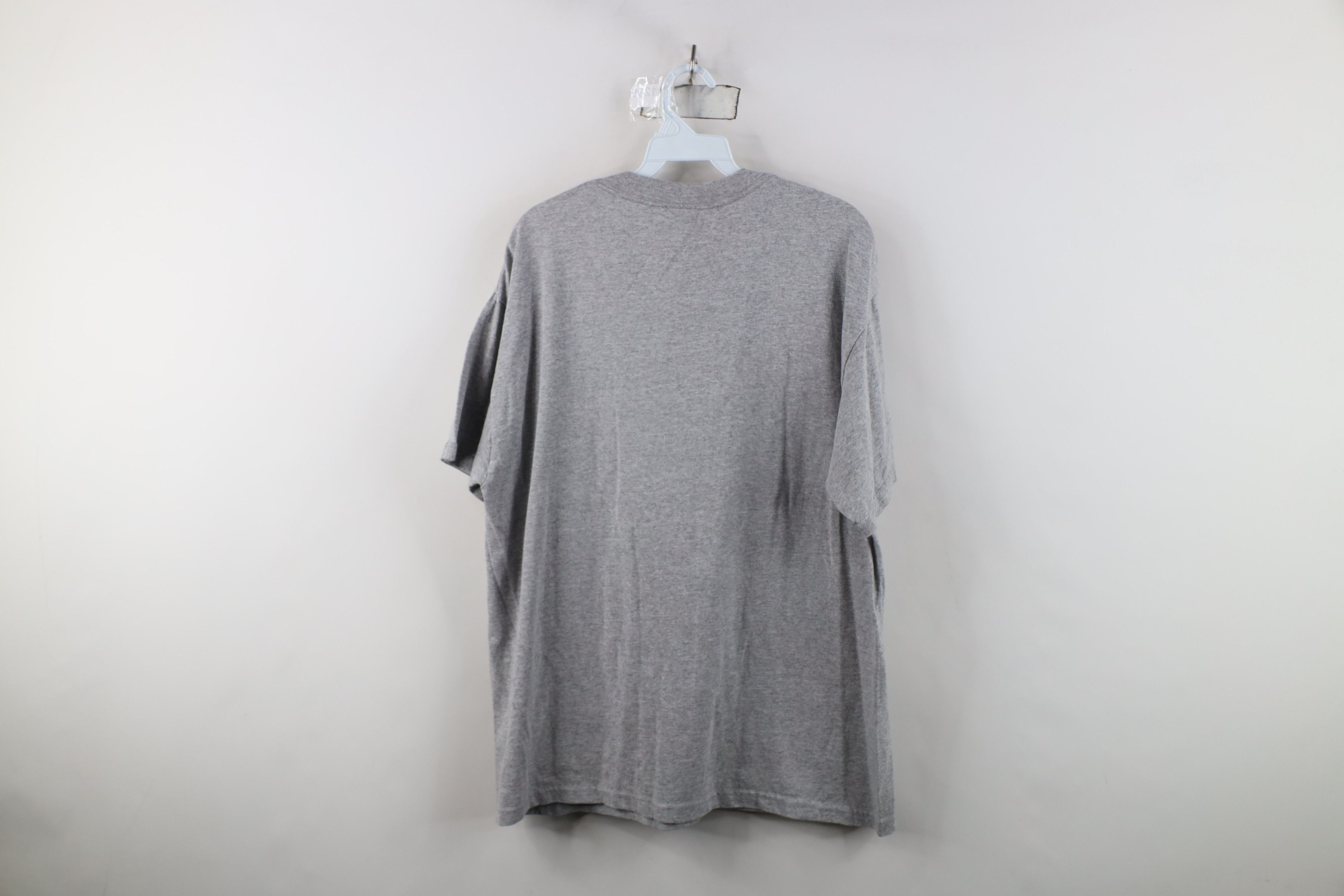 Nike Vintage Nike Mini Swoosh Short Sleeve T-Shirt Heather Gray Size US L / EU 52-54 / 3 - 10 Thumbnail