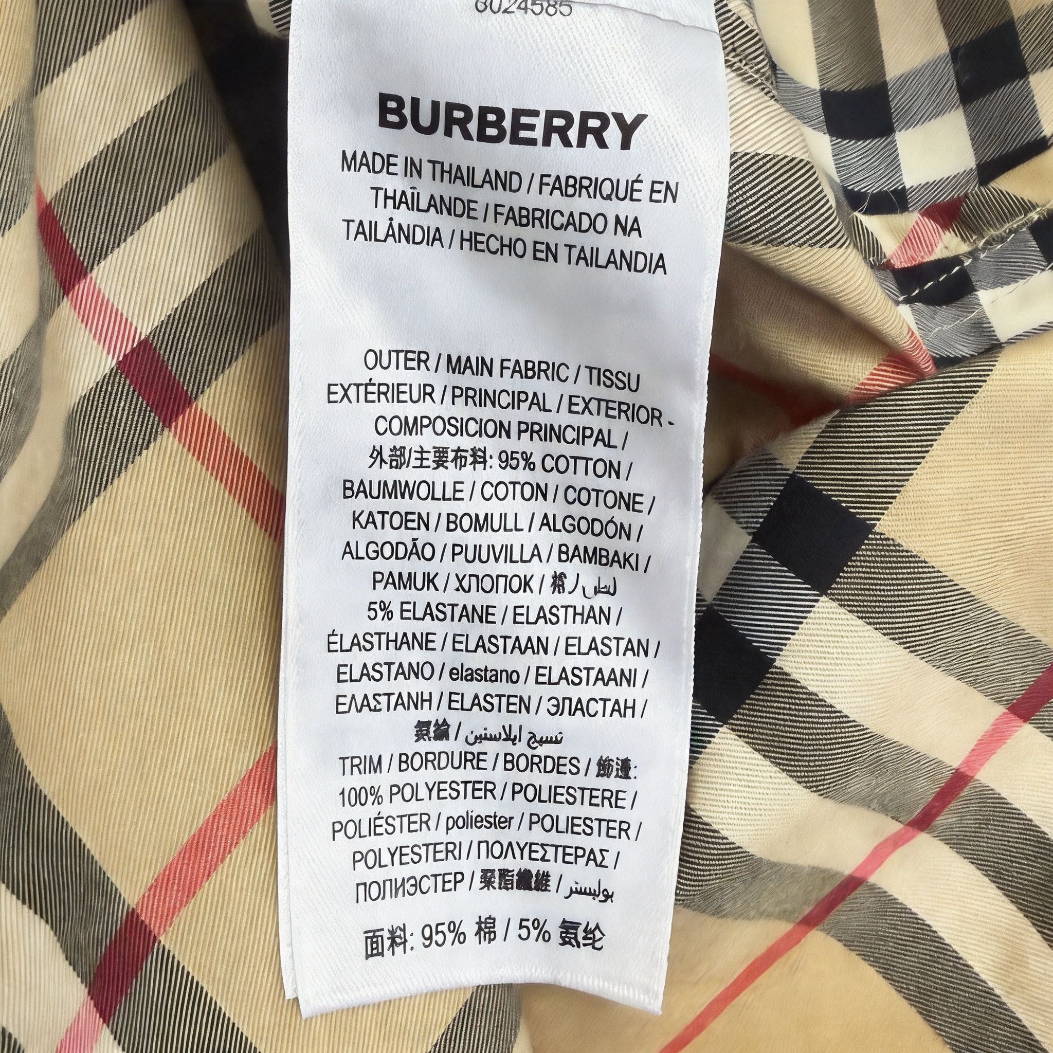 Burberry Burberry Check Shirt Dress/ Size XXS / US 00 / IT 34 - 5 Thumbnail