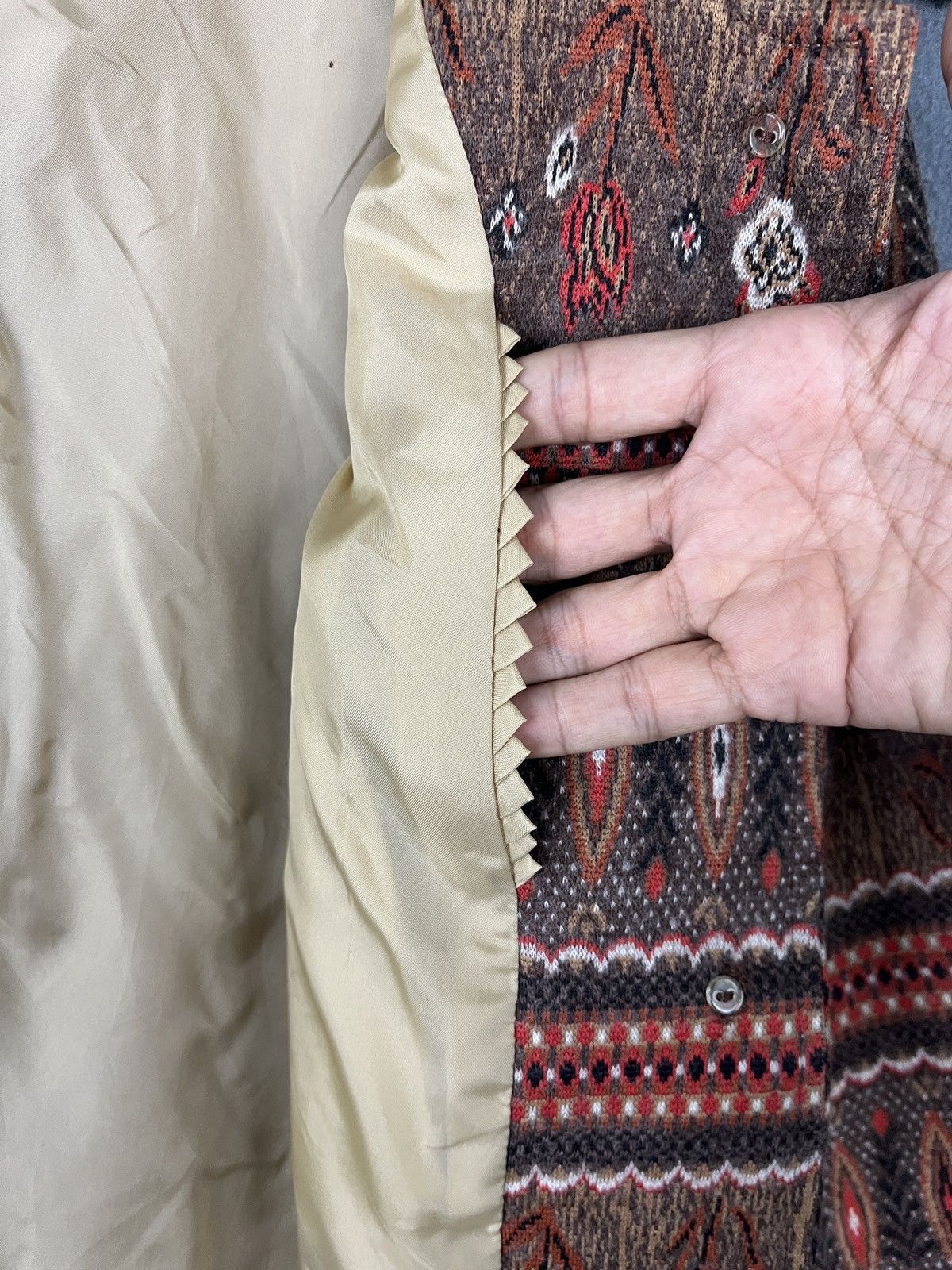 Native × Vintage Native Style Blazer Jacket Size S / US 4 / IT 40 - 9 Thumbnail