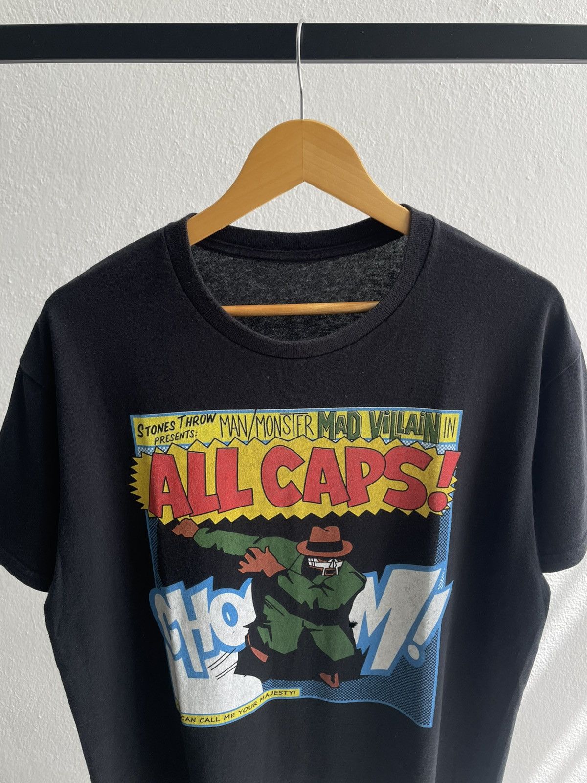 MF Doom Very Rare Vintage MF DOOM Madvillian All Caps Shirt Size US L / EU 52-54 / 3 - 4 Thumbnail