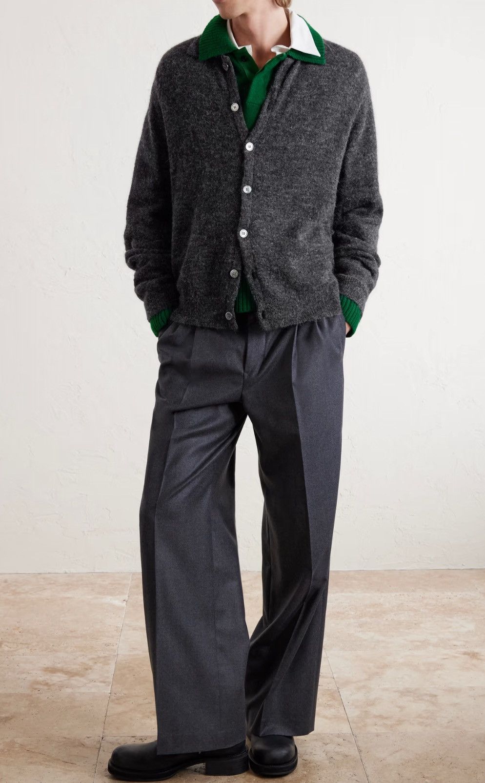 Our Legacy RARE GRAIL Our Legacy evening melange blend cardigan Size US M / EU 48-50 / 2 - 2 Thumbnail