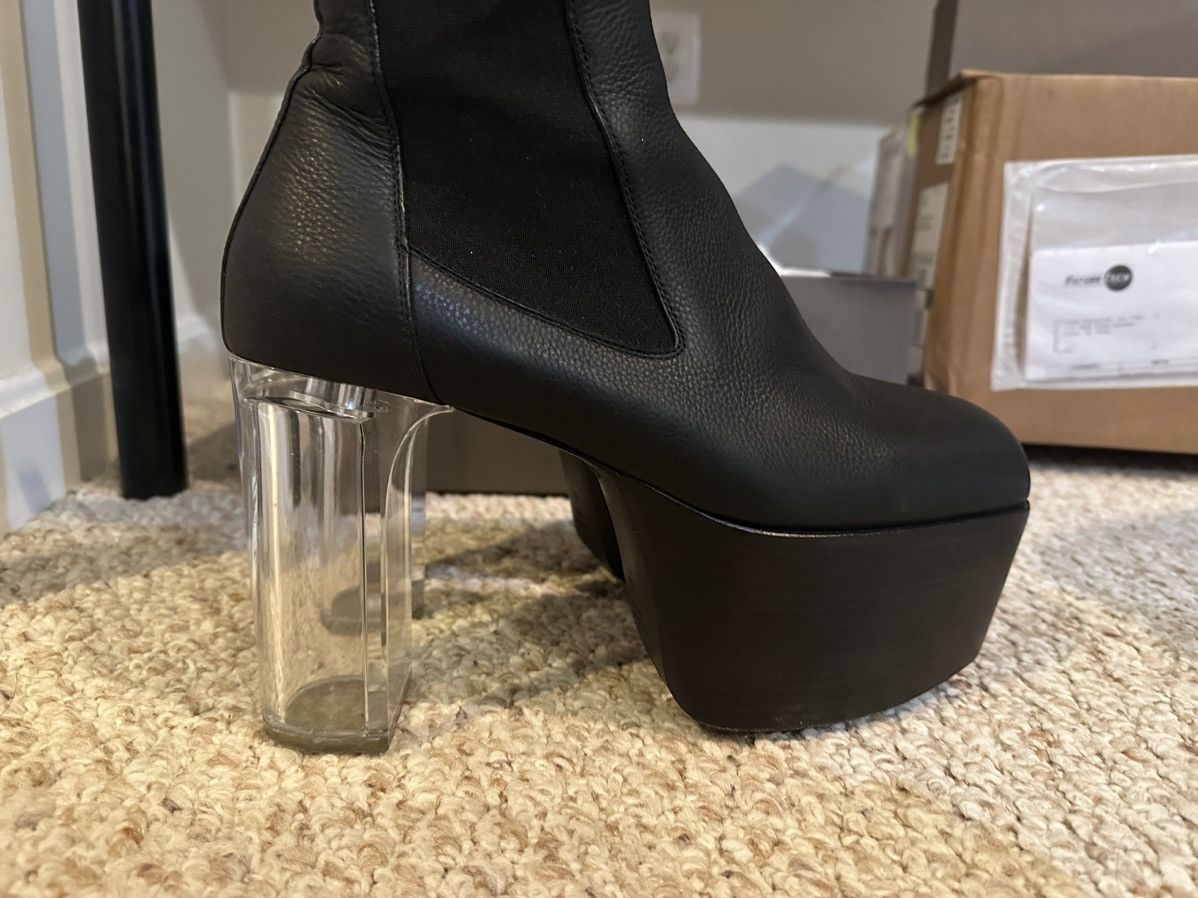 Rick Owens Kiss Boots Heels Size US 10 / EU 43 - 3 Thumbnail