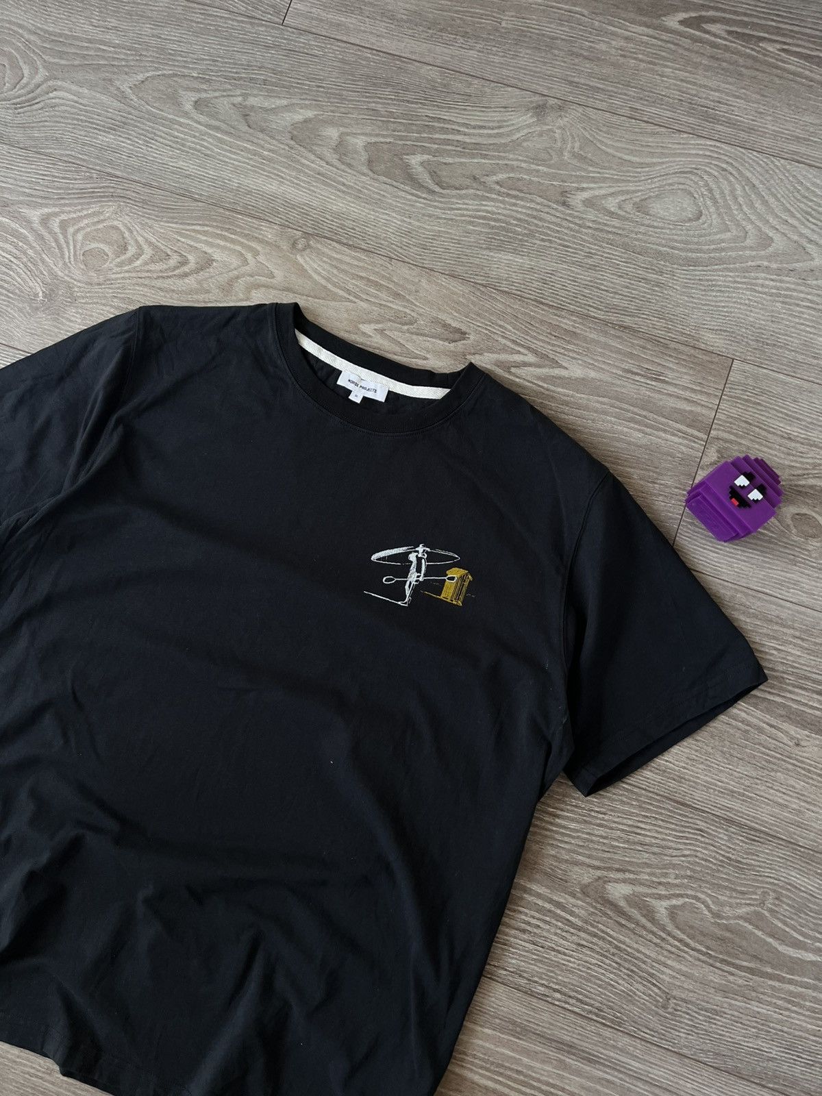 Norse Projects Norse Projects X Daniel Frost Kayak Avant Garde Bug Logo Tee Size US XL / EU 56 / 4 - 10 Thumbnail