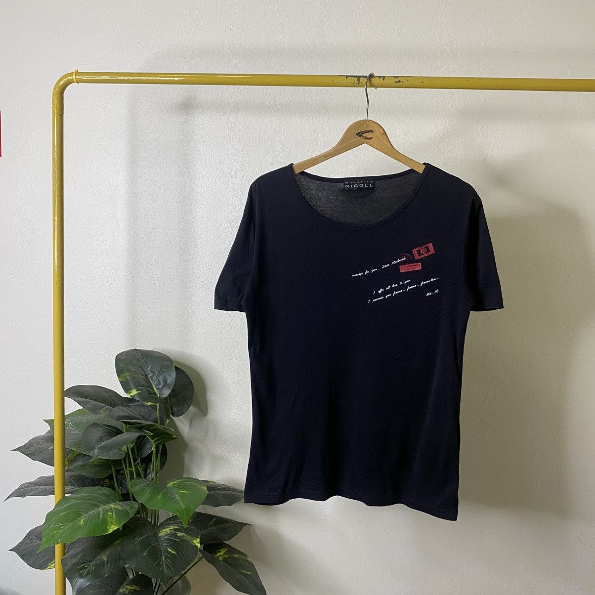 Nicole Club Nicole Monsieur Message For Madonna T Shirt Size US M / EU 48-50 / 2 - 1 Thumbnail