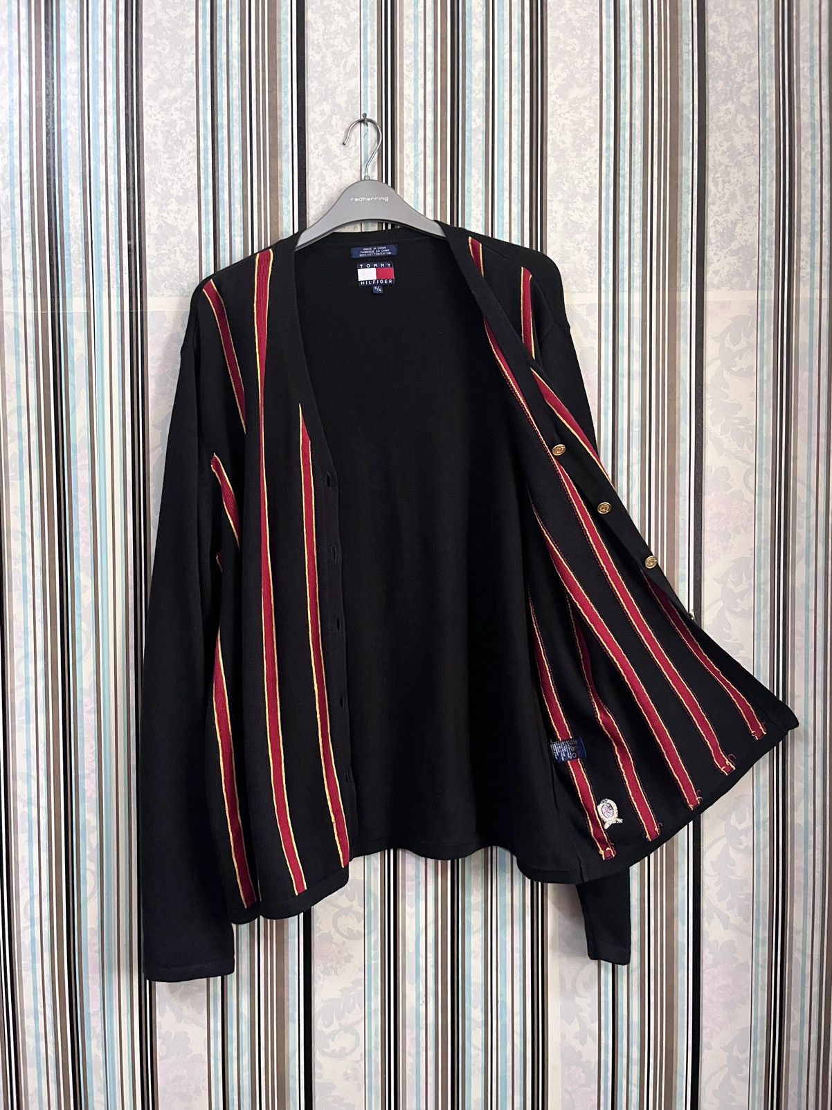 Tommy Hilfiger Royal striped button up #F4 Size XL / US 12-14 / IT 48-50 - 2 Thumbnail