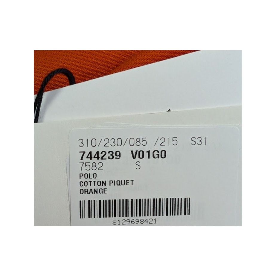 Bottega Veneta o1rshd1 Cotton Polo Shirt in Orange Size US S / EU 44-46 / 1 - 21 Thumbnail