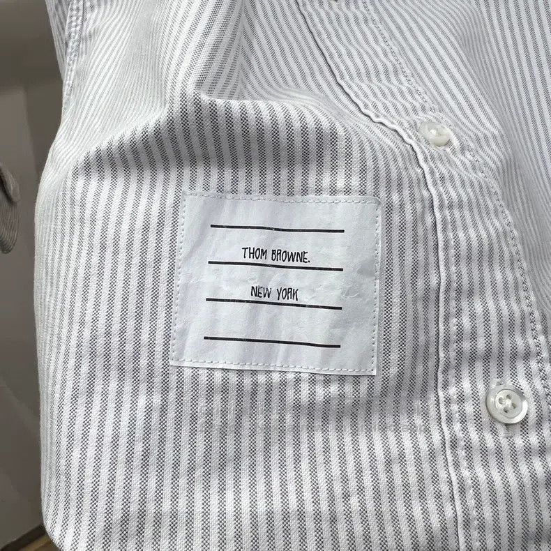 Thom Browne Thom Browne Striped Long Sleeve Shirt Size US XS / EU 42 / 0 - 6 Thumbnail