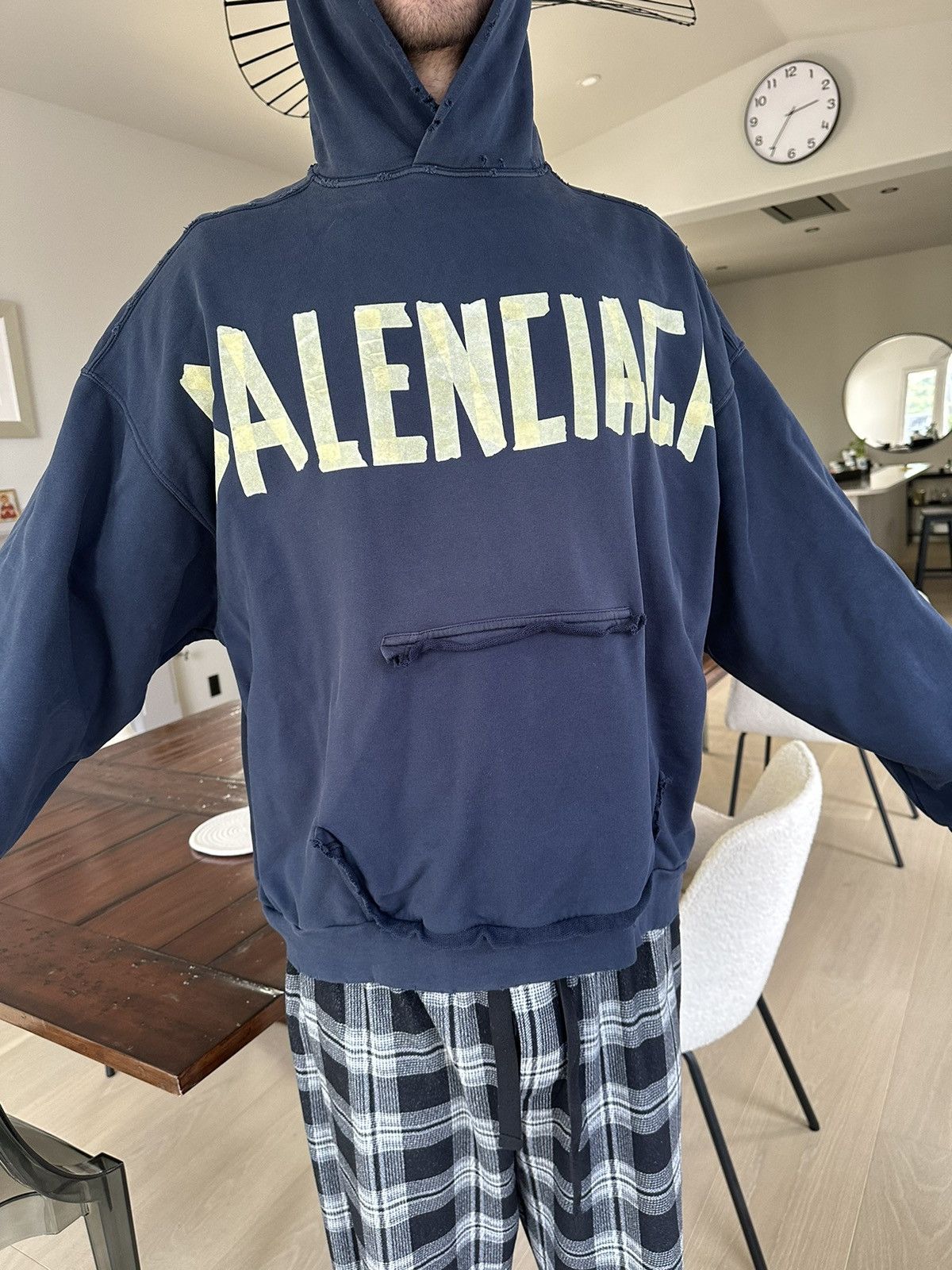 Balenciaga Balenciaga Tape Hoodie | Grailed