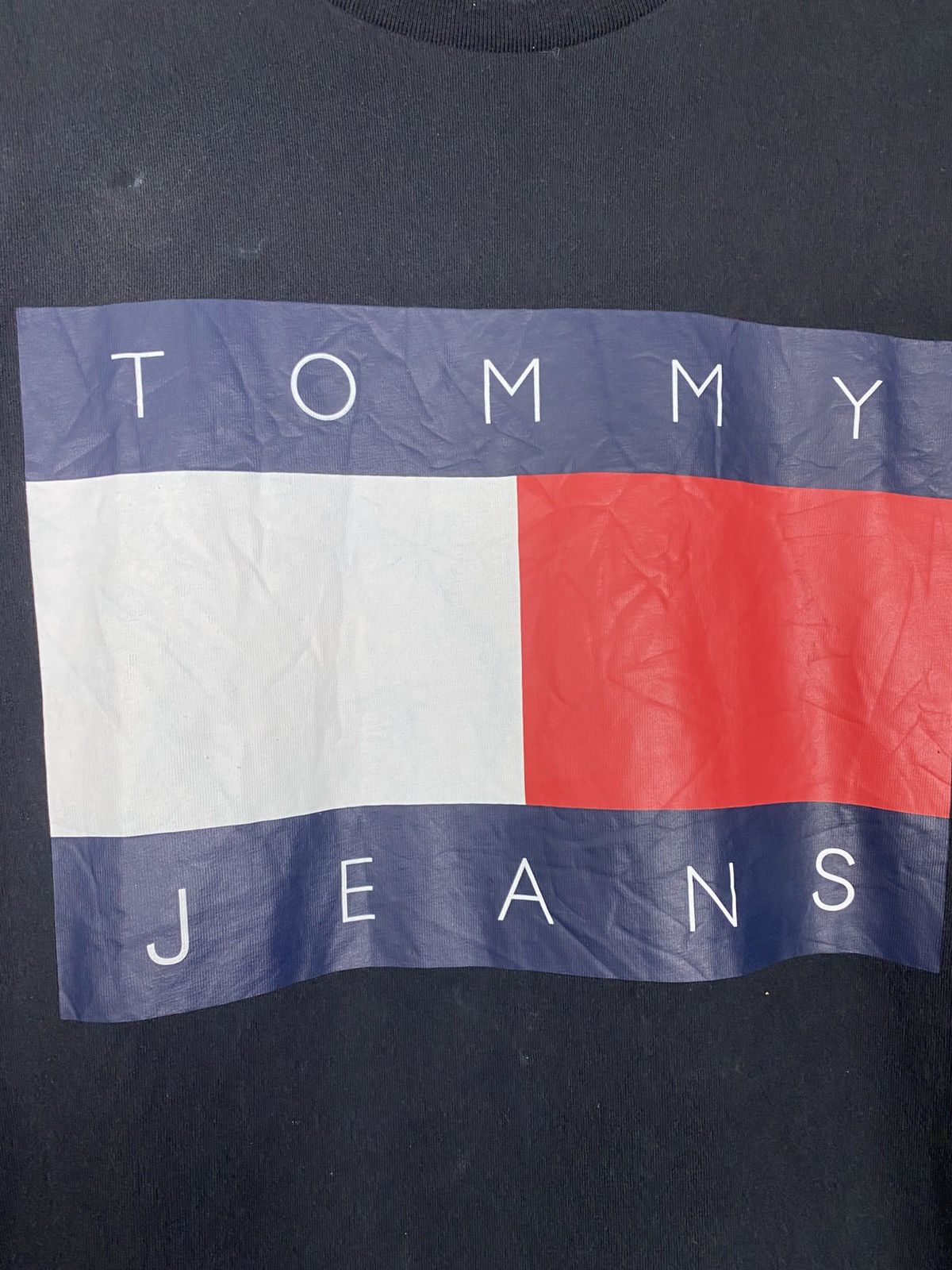 Tommy Hilfiger Tommy Jeans Tee - Big Logo Size US XXL / EU 58 / 5 - 4 Thumbnail