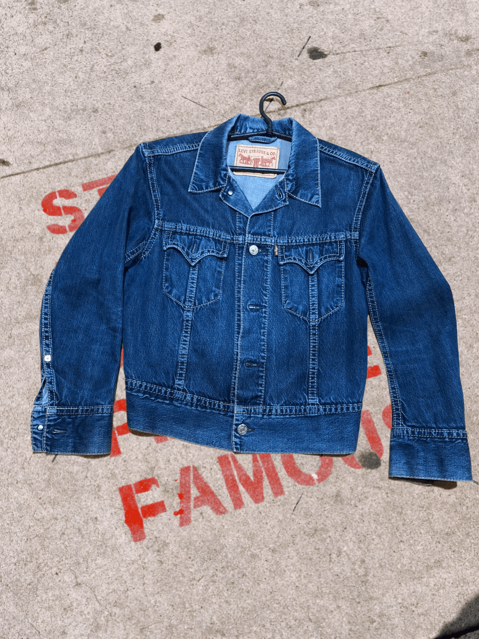 Levi's Streetwear Vintage Blue Denim Jacket Levi's Size US L / EU 52-54 / 3 - 1 Thumbnail