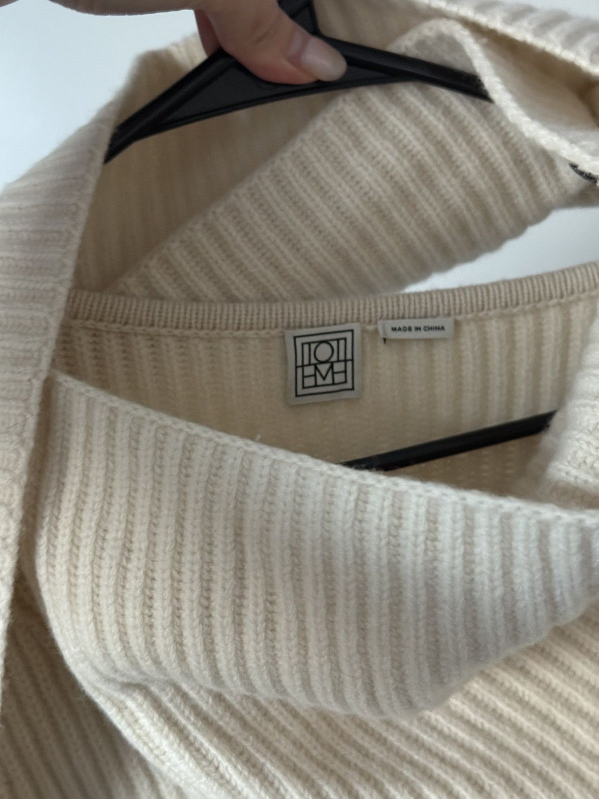 Toteme Toteme scarf knit sweater Size XS / US 0-2 / IT 36-38 - 4 Thumbnail