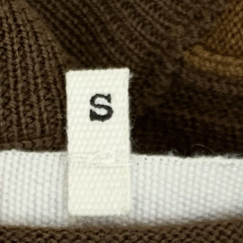 Maison Margiela Maison Margiela V-Neck Wool Sweater Brown (S) Size US S / EU 44-46 / 1 - 6 Thumbnail