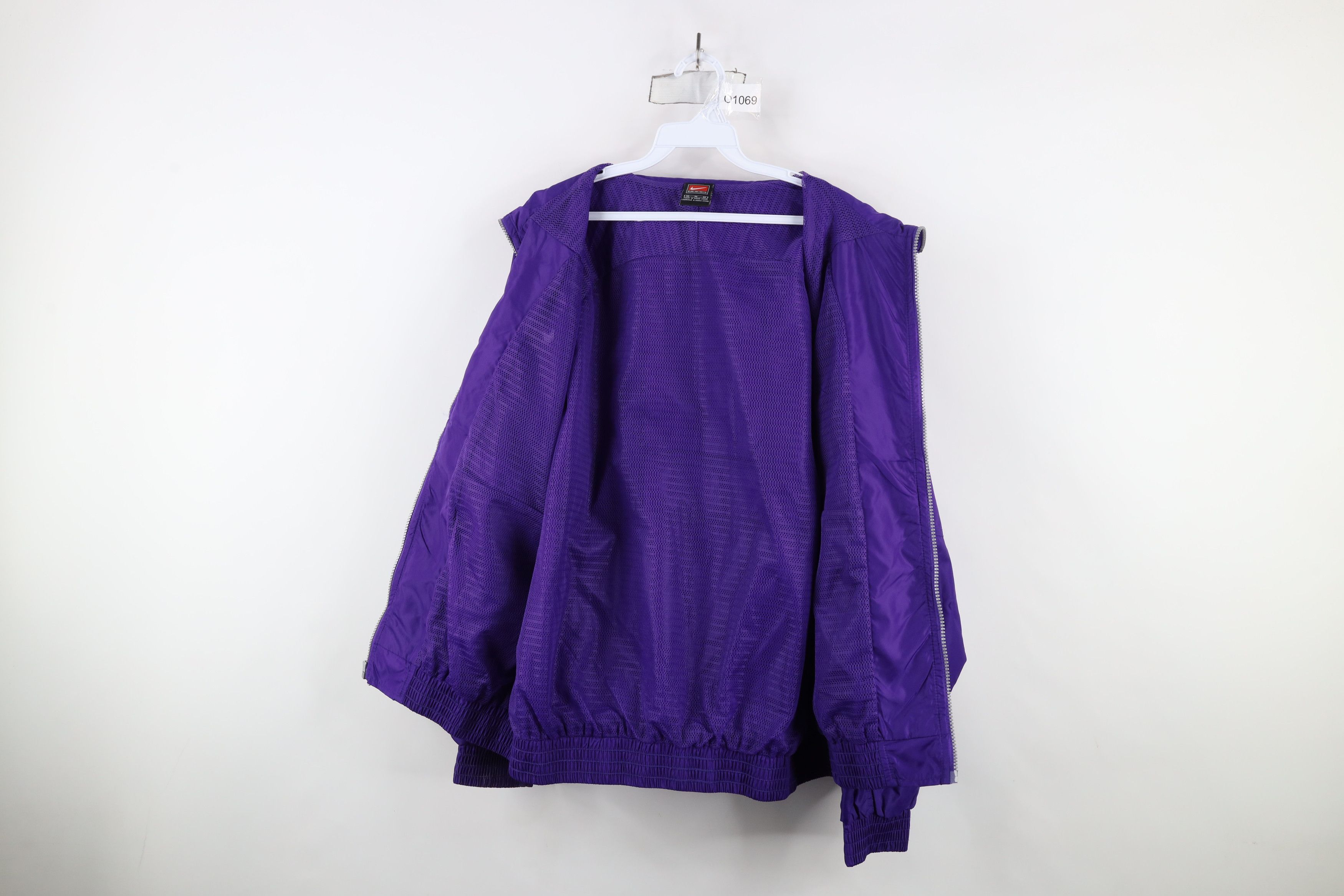 Nike × Vintage Vintage Nike Travis Scott Mini Swoosh Windbreaker Jacket Size L / US 10 / IT 46 - 11 Thumbnail