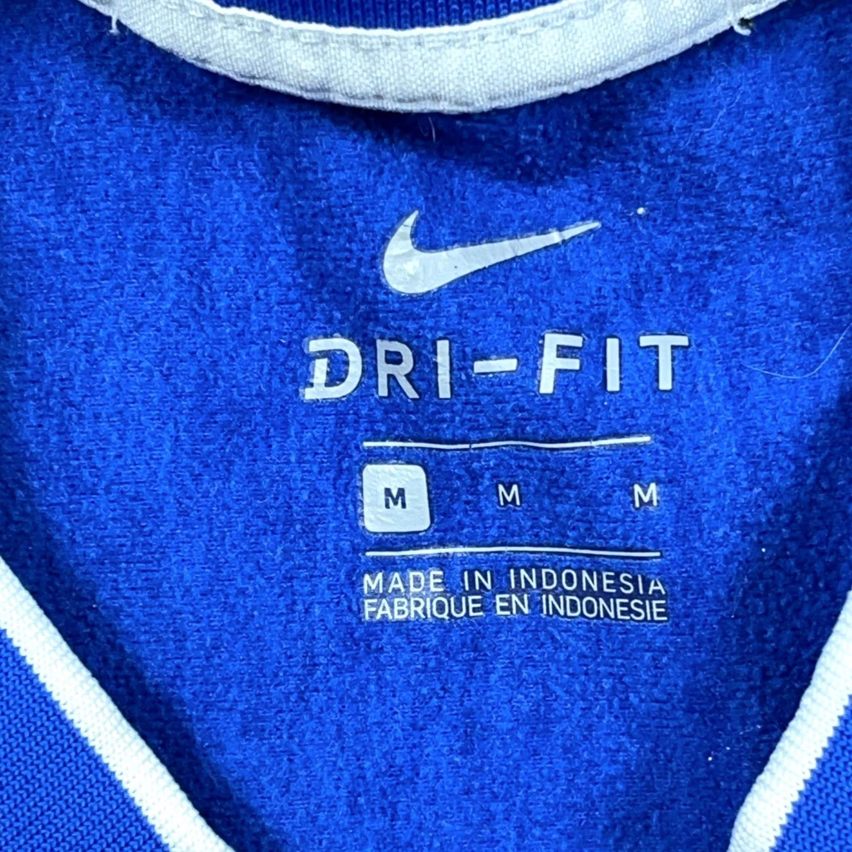 Nike Nike Dri Fit Sweater Pullover Men M Royal Blue Zip Mock Neck Logo 1/4 Zip All Seasons Lightweight Breathable Sweatshirt Shirt Long Sleeve Sports Size US M / EU 48-50 / 2 - 3 Thumbnail