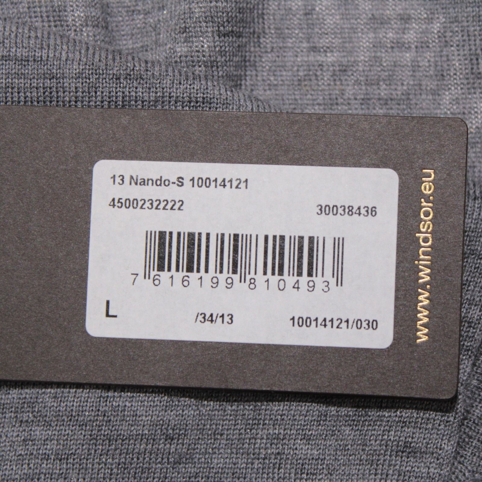 Other Windsor Sweater Size US L in Gray Size US L / EU 52-54 / 3 - 7 Thumbnail