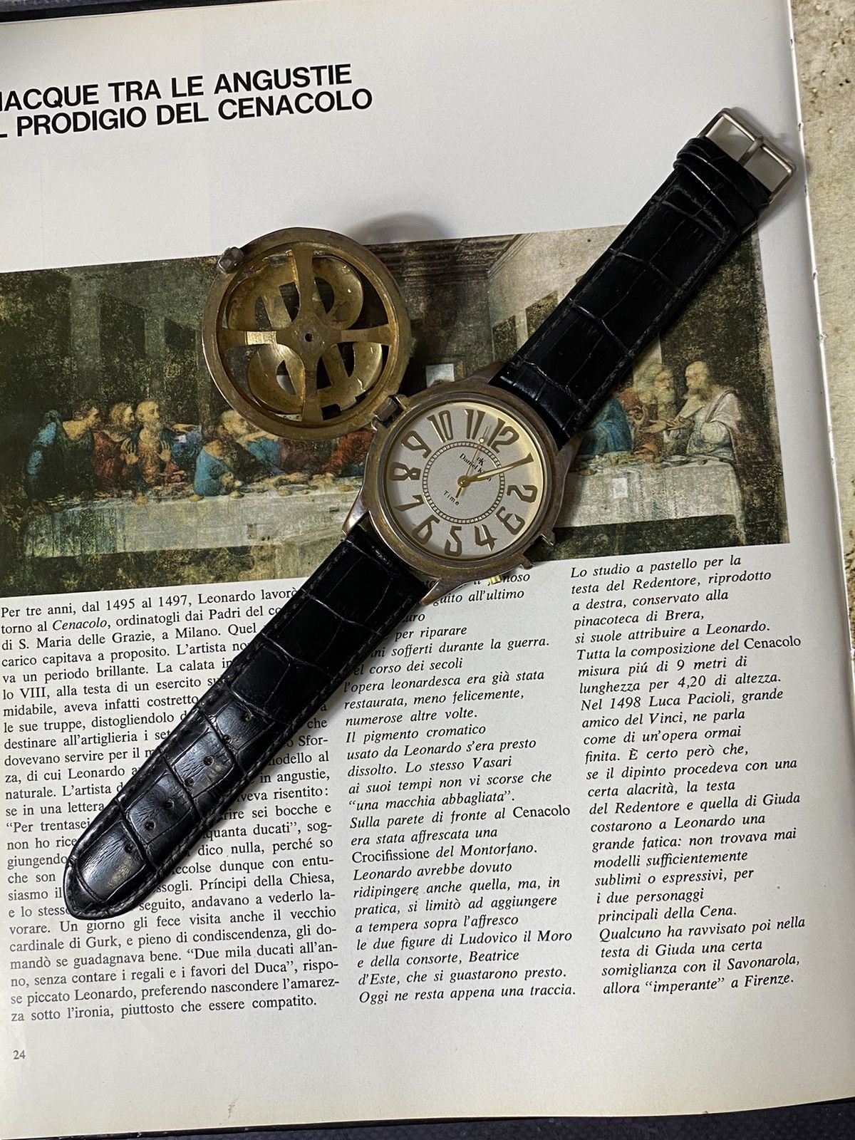 Japanese Brand × Jewelry × Vintage Daniel Klein Watch Spinning Dollar Sign Size ONE SIZE - 7 Thumbnail