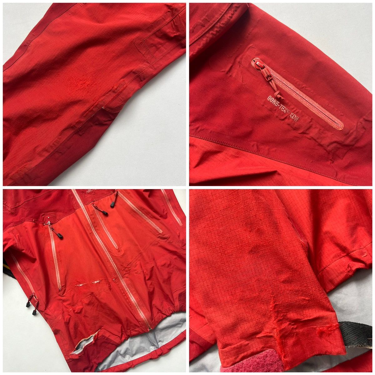 Arc'teryx 🔥Vintage 2004 Arcteryx Theta SV Sangria Red Gore-Tex Jacket Size US XL / EU 56 / 4 - 9 Thumbnail