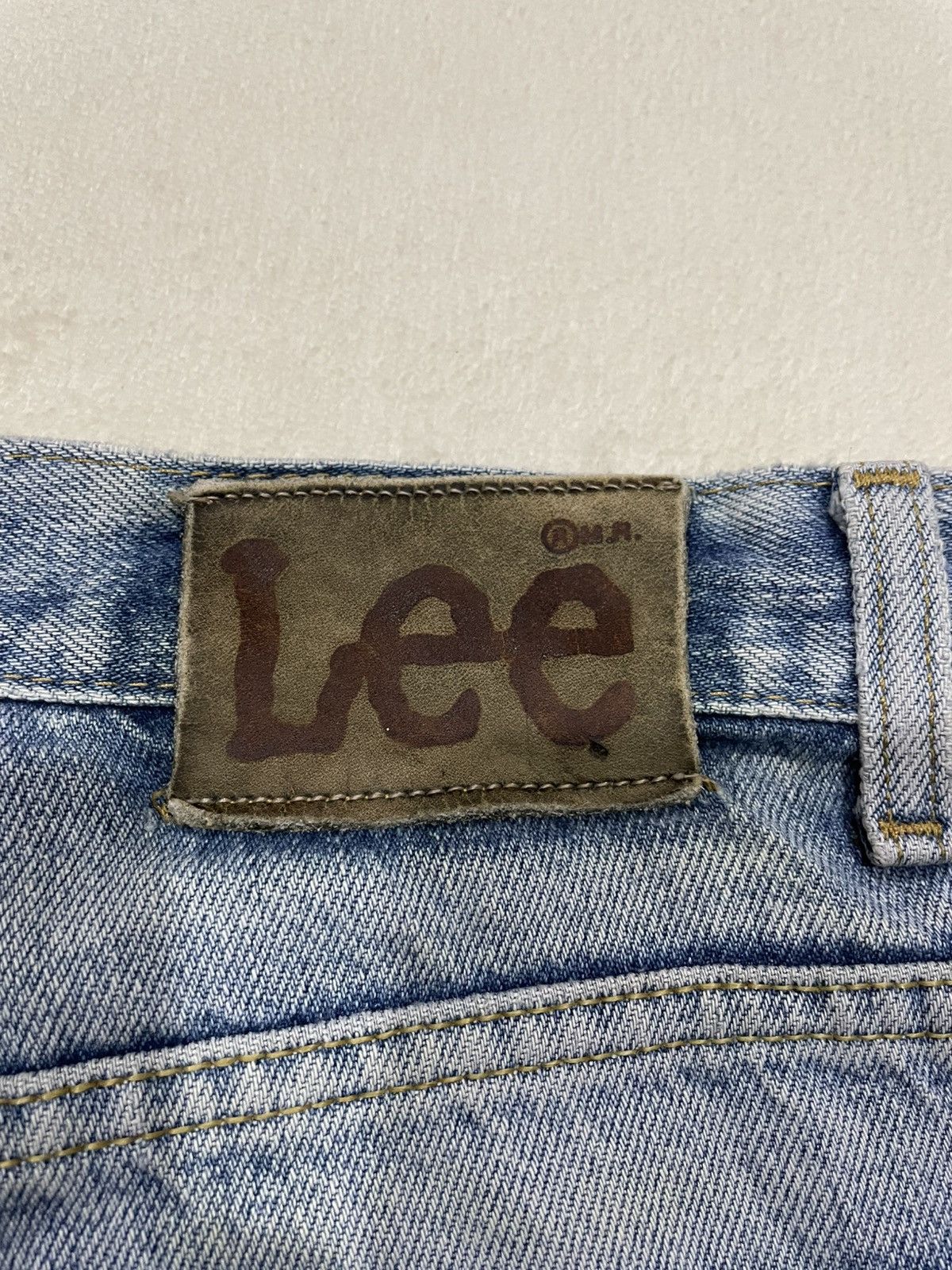 Lee Vintage Lee Riders Japanese Brand Sand Washed Faded Jeans Size US 32 / EU 48 - 16 Thumbnail