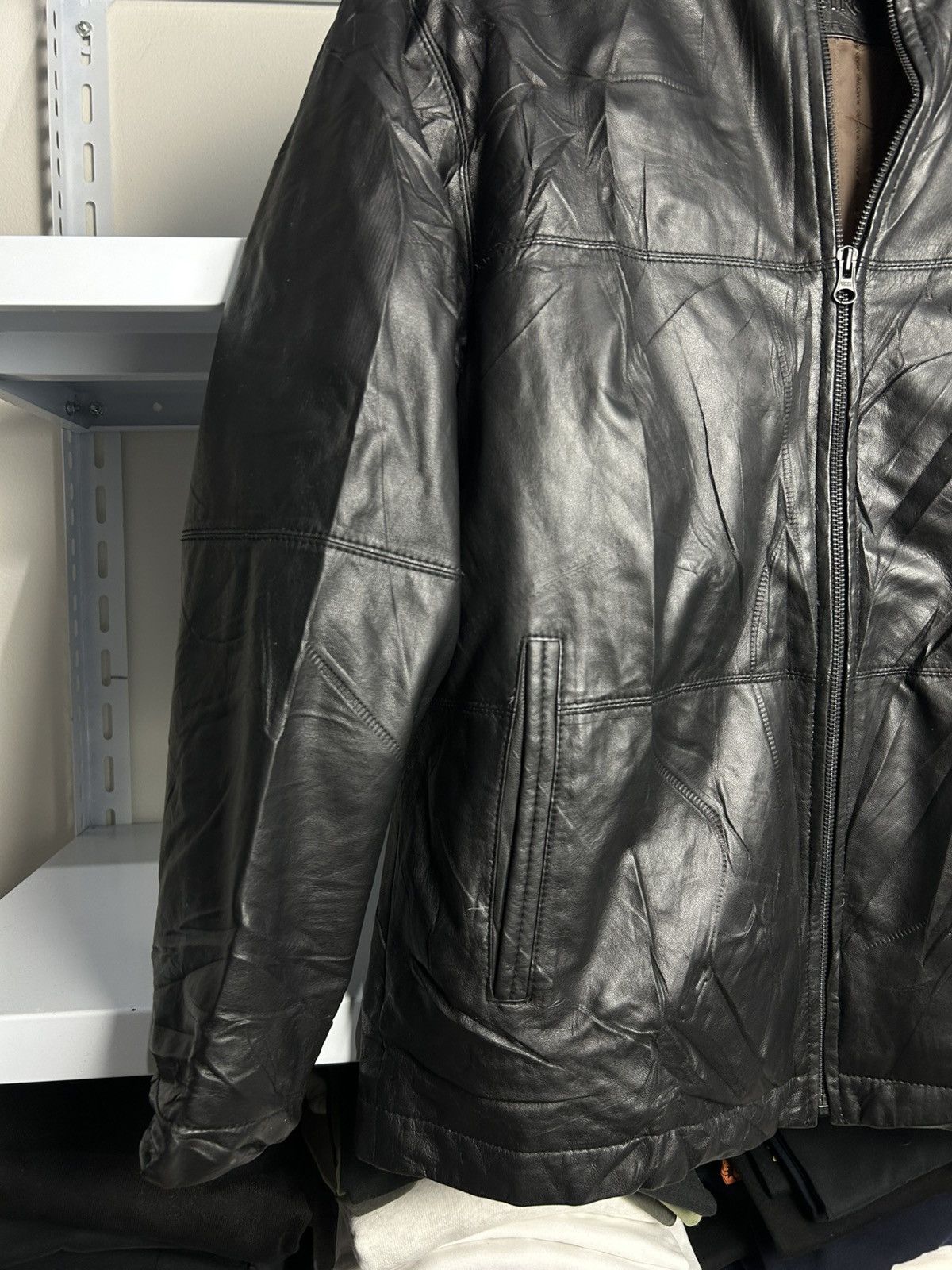 Japanese Brand VINTAGE 2005 MAESTRO LATHER JACKET Size US L / EU 52-54 / 3 - 2 Thumbnail