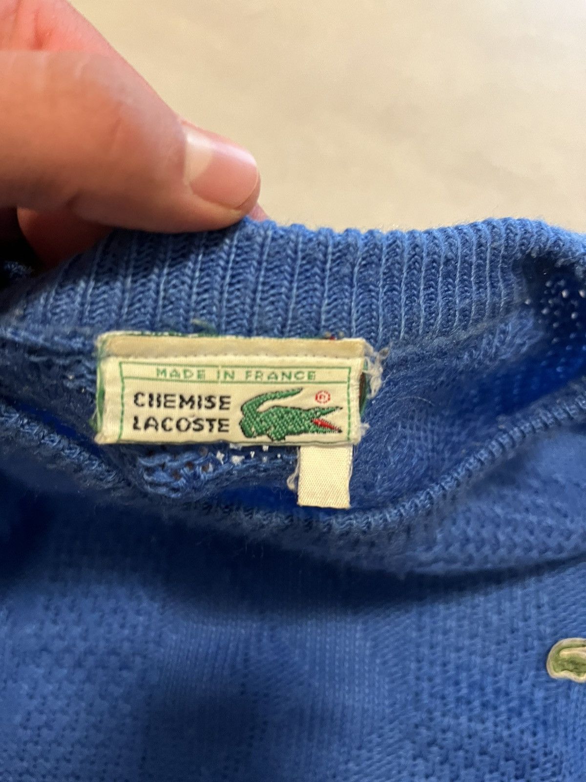 Lacoste Lacoste Vintage Made in France Old Money Streetwear Size US L / EU 52-54 / 3 - 4 Thumbnail