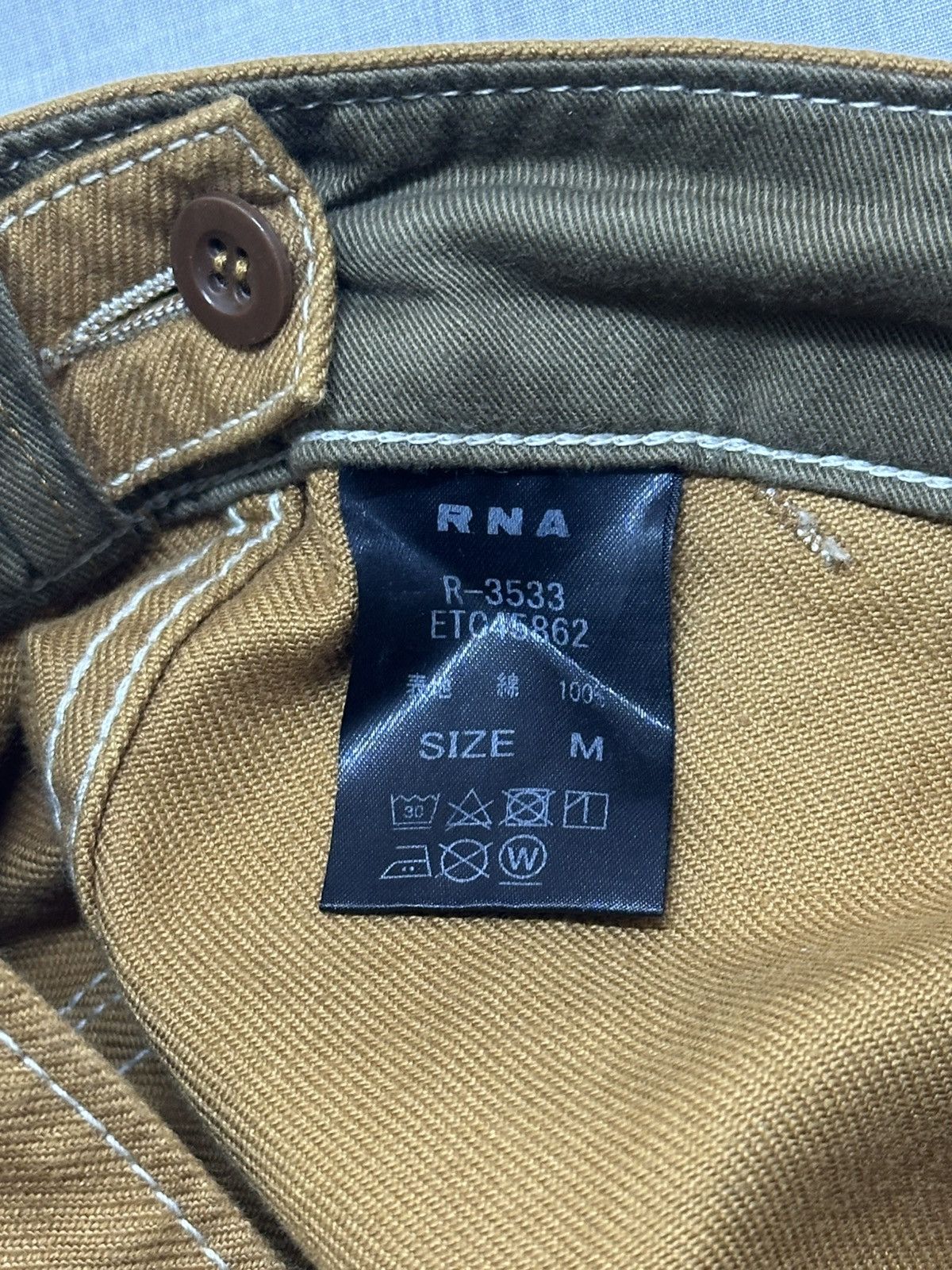 Japanese Brand Japanese brand RNA pockets and cutting baggy. Size US 31 - 17 Thumbnail