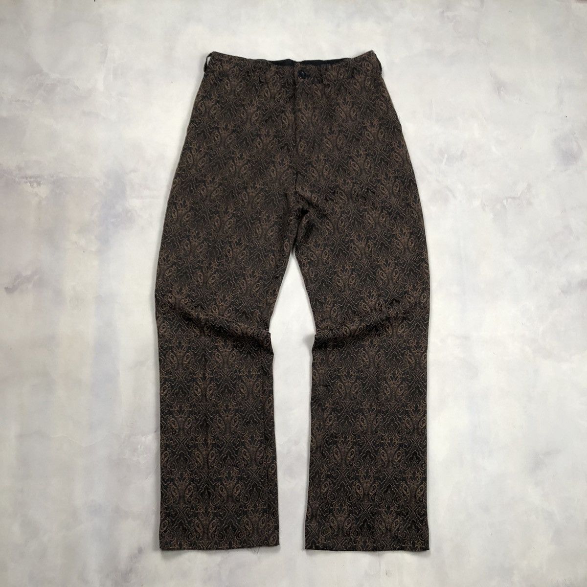 Japanese Brand JPG Style Paisley Pattern Jeanasis Pants Size US 28 / EU 44 - 1 Thumbnail