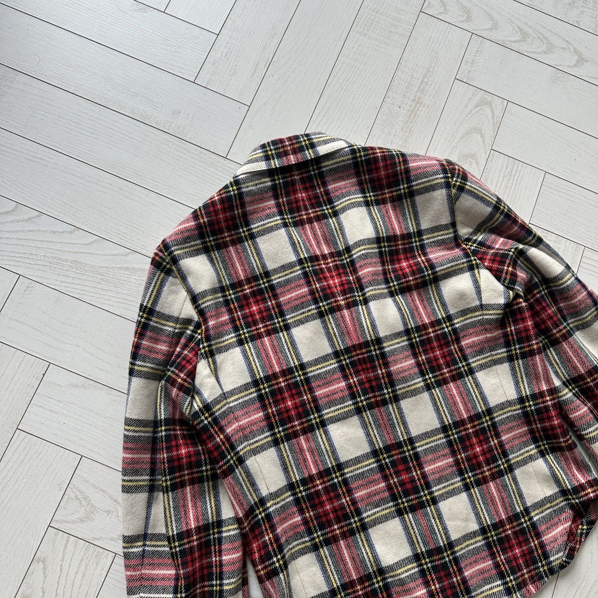 R13 R13 New York tartan wool blazer Tucked boyfriend USA luxury Size M / US 6-8 / IT 42-44 - 6 Thumbnail