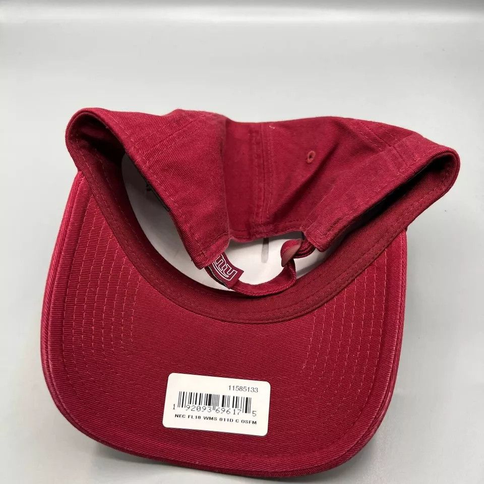 New Era New York Giants Hat Women Red Strap Back Cap New Size ONE SIZE - 7 Thumbnail