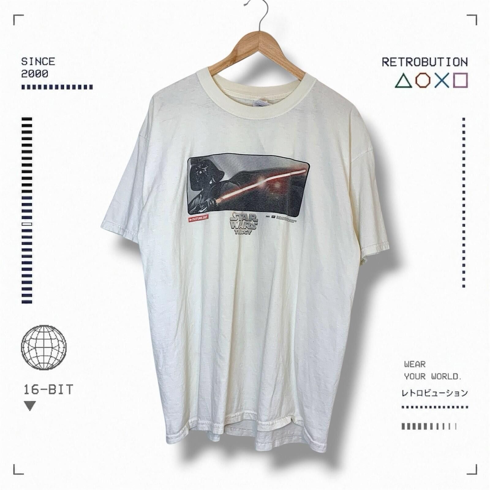 Vintage Vintage 2004 Star Wars Trilogy Future Shop Shirt Size XL Size US XL / EU 56 / 4 - 1 Thumbnail