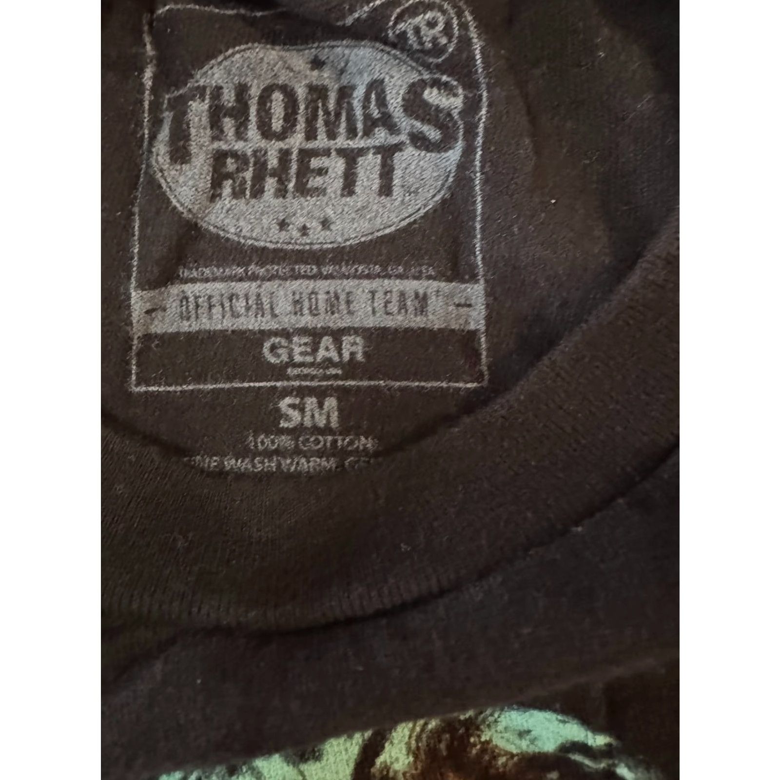 Vintage Thomas Rhett Home Team Tour 2017 T-Shirt Black Small Unisex Adults Short Sleeve Mens Womens S Shirt Concert Fan Size US S / EU 44-46 / 1 - 3 Thumbnail