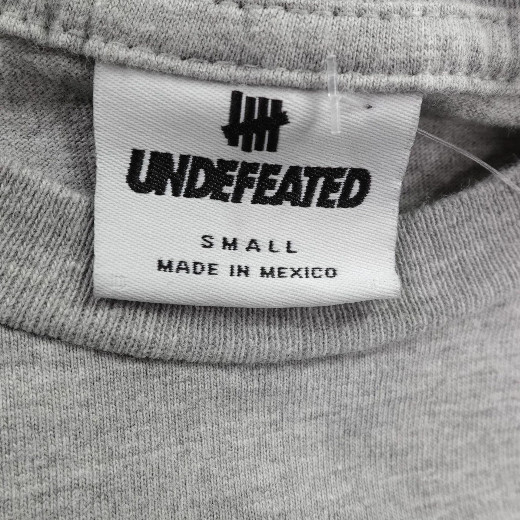 Undefeated Undefeated Shirt Mens Small Gray Long Sleeve UNDFTD Spell Out Streetwear Skater Size US S / EU 44-46 / 1 - 6 Thumbnail