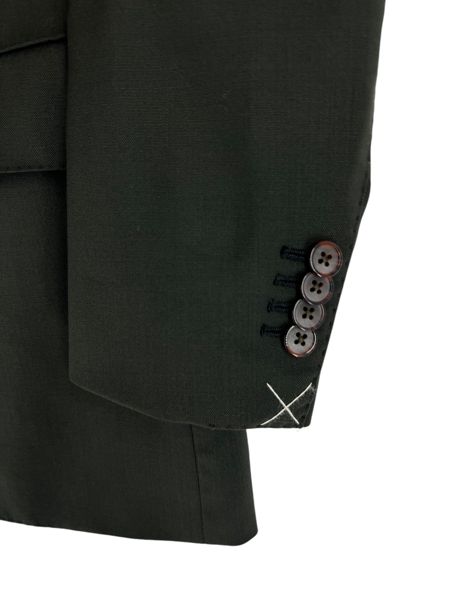 Suitsupply La Spalla Wool Formal Blazer Waistcoat Suit EU:94; UK/US:38L Size 38L - 8 Thumbnail