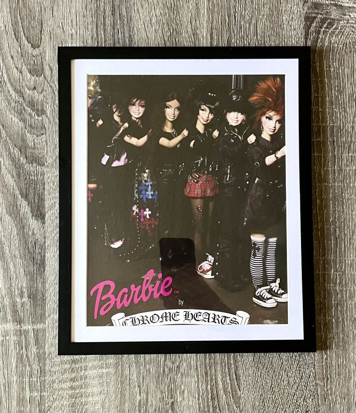 Chrome Hearts Chrome Hearts Barbie Poster framed 9x11 Size ONE SIZE - 1 Thumbnail