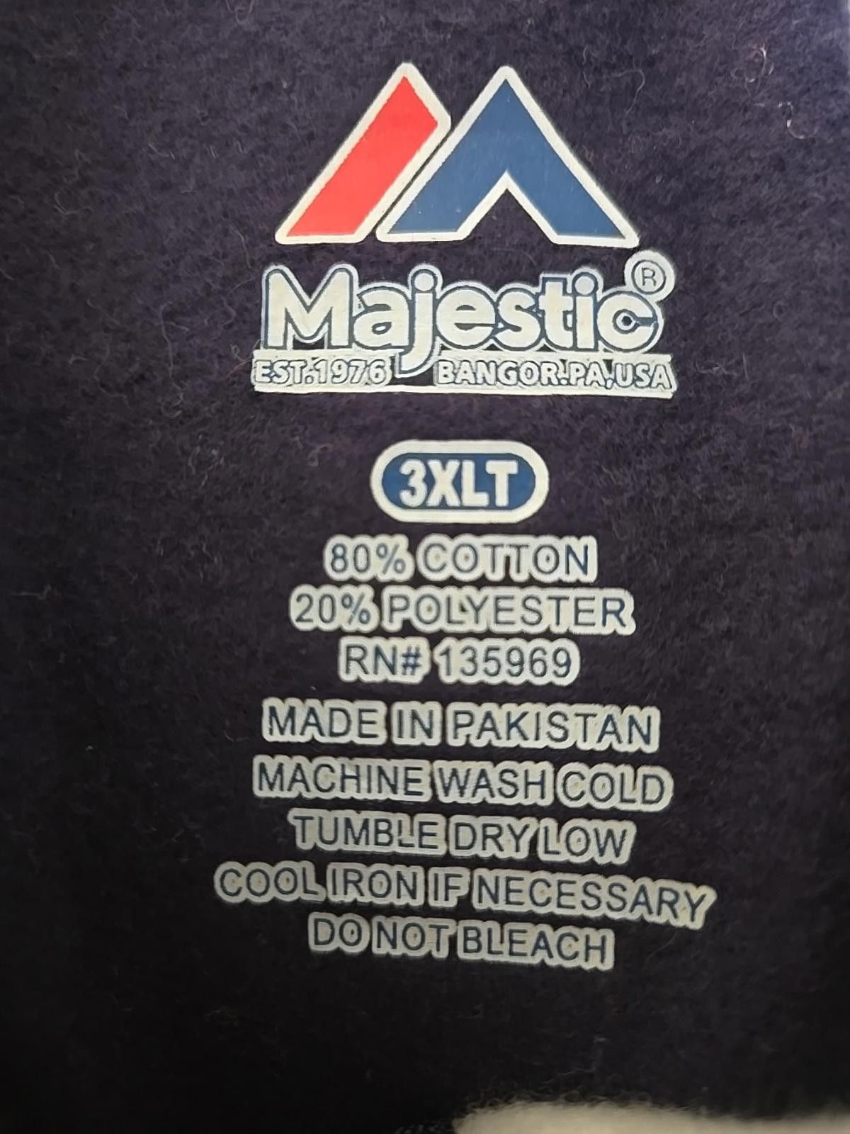 Majestic Aaron Judge 99 NY Yankees MLB Majestic Full-Zip Hoodie 3XLT Size US XXL / EU 58 / 5 - 7 Thumbnail