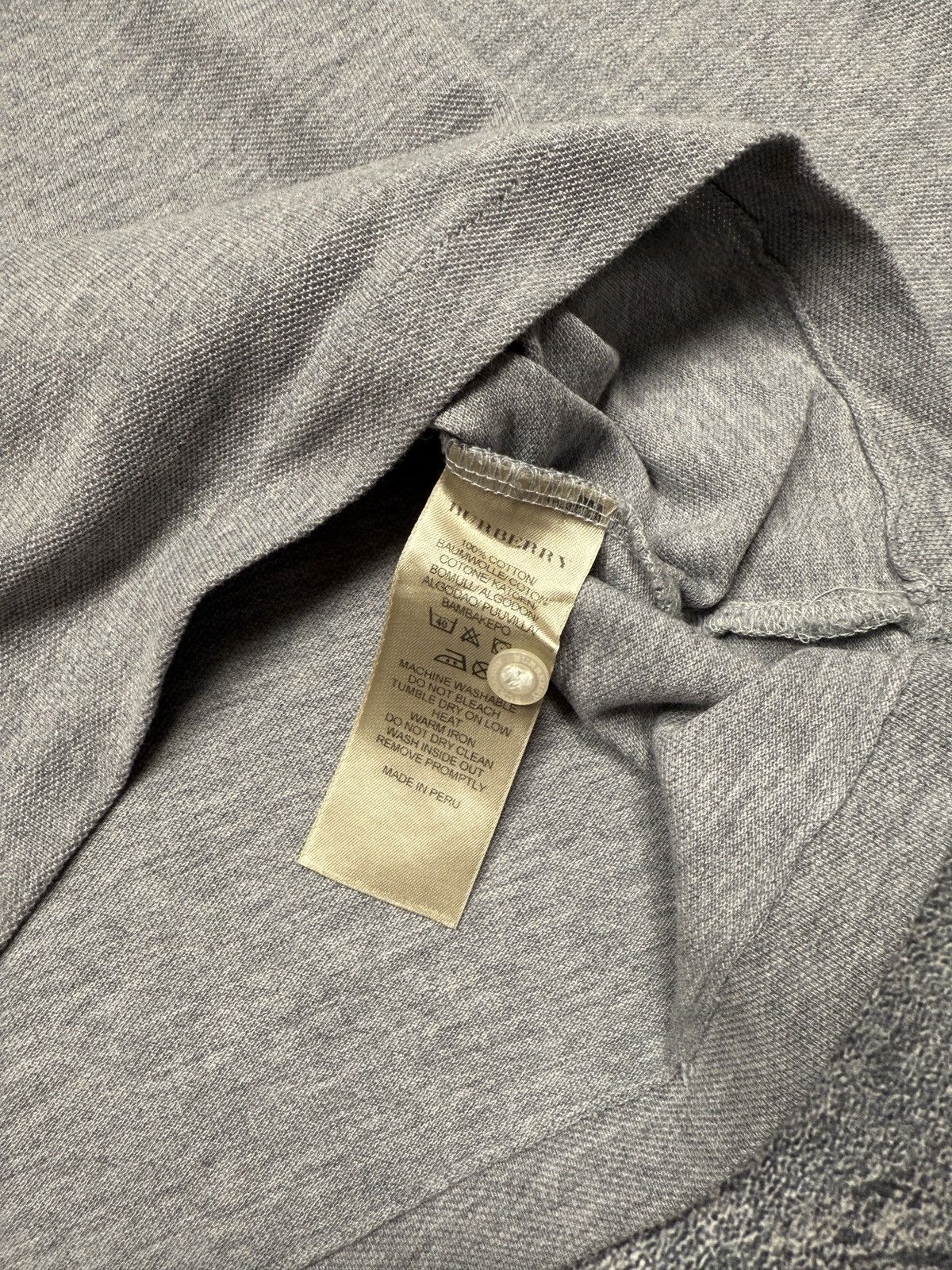 Burberry Burberry rugby polo long sleeve t-shirt logo Size US M / EU 48-50 / 2 - 12 Thumbnail