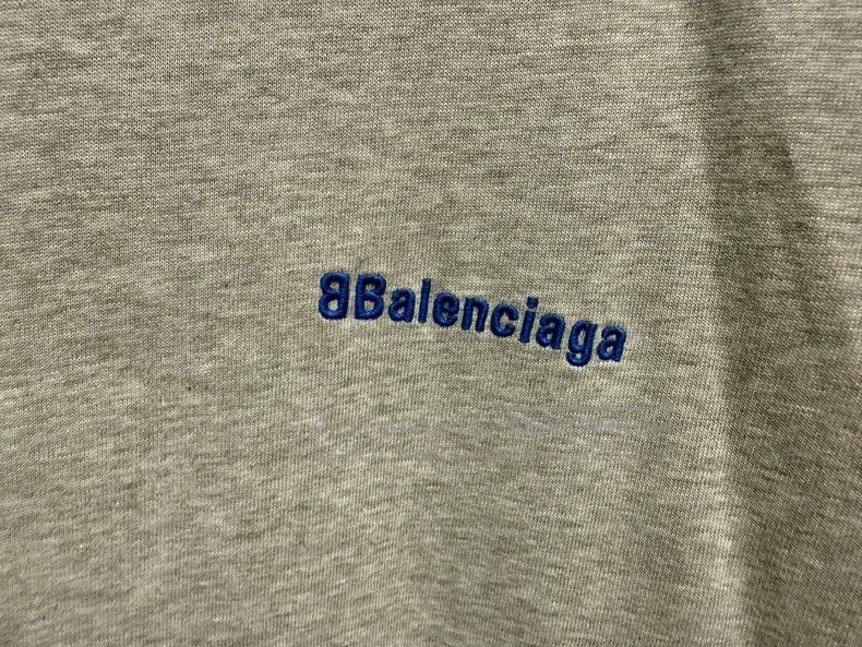 Balenciaga Balenciaga Classic Embroidered Logo Short Sleeve Size US XS / EU 42 / 0 - 2 Thumbnail