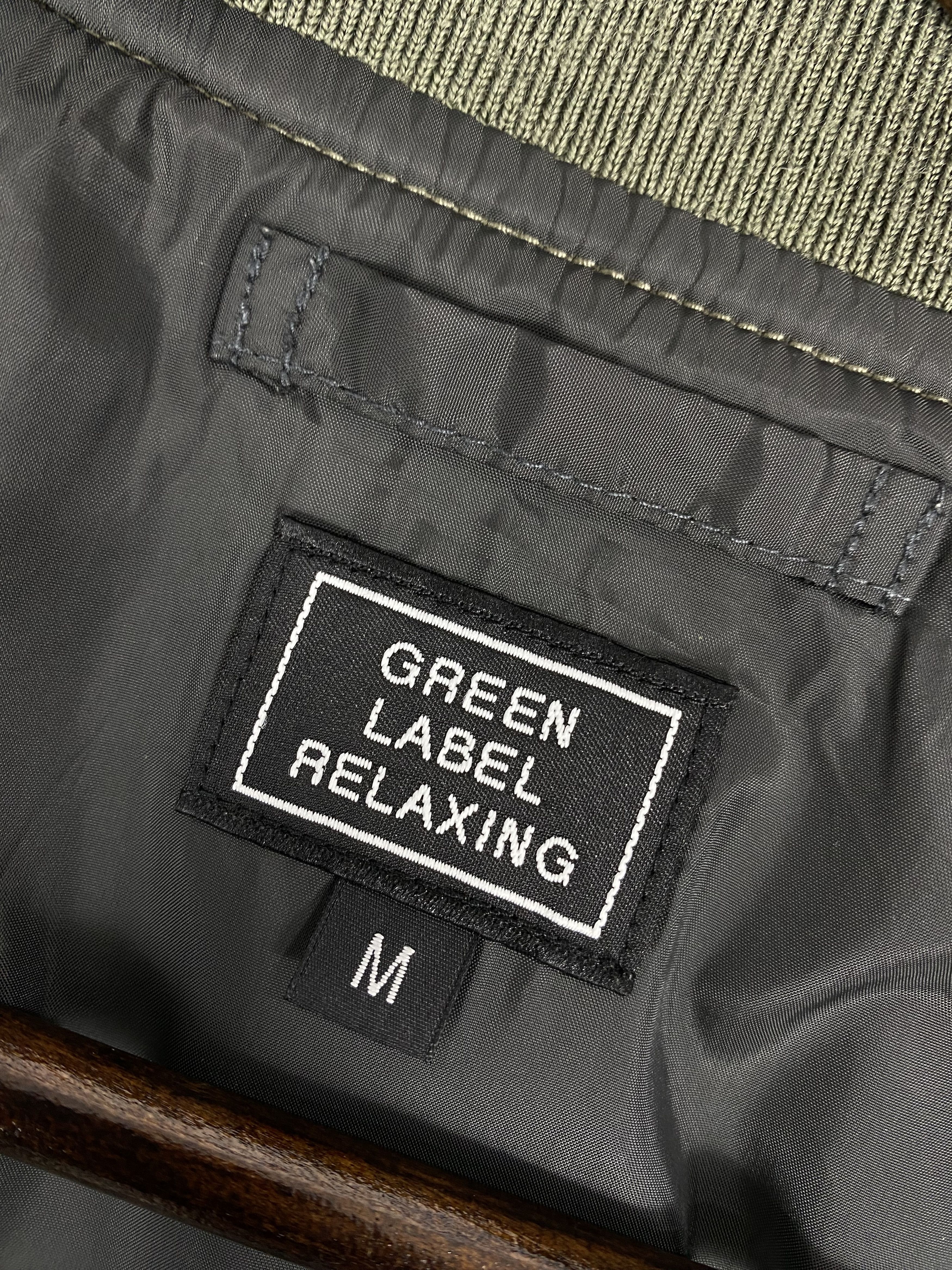 Japanese Brand × Vintage Vintage Green Label Relaxing Bombers Jacket Size US M / EU 48-50 / 2 - 10 Thumbnail