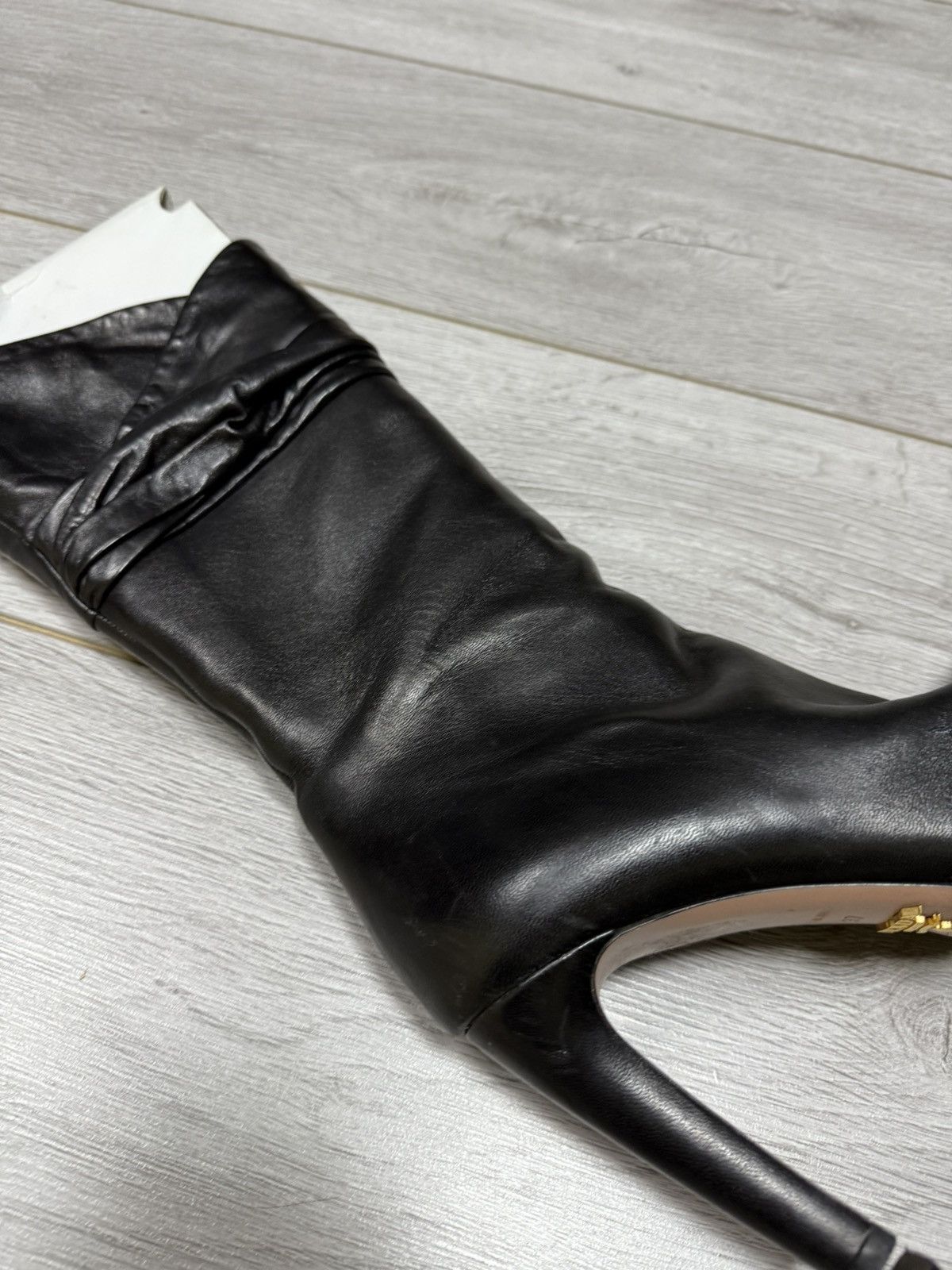 Prada Prada leather calzature donna high boots Size US 7 / IT 37 - 10 Thumbnail