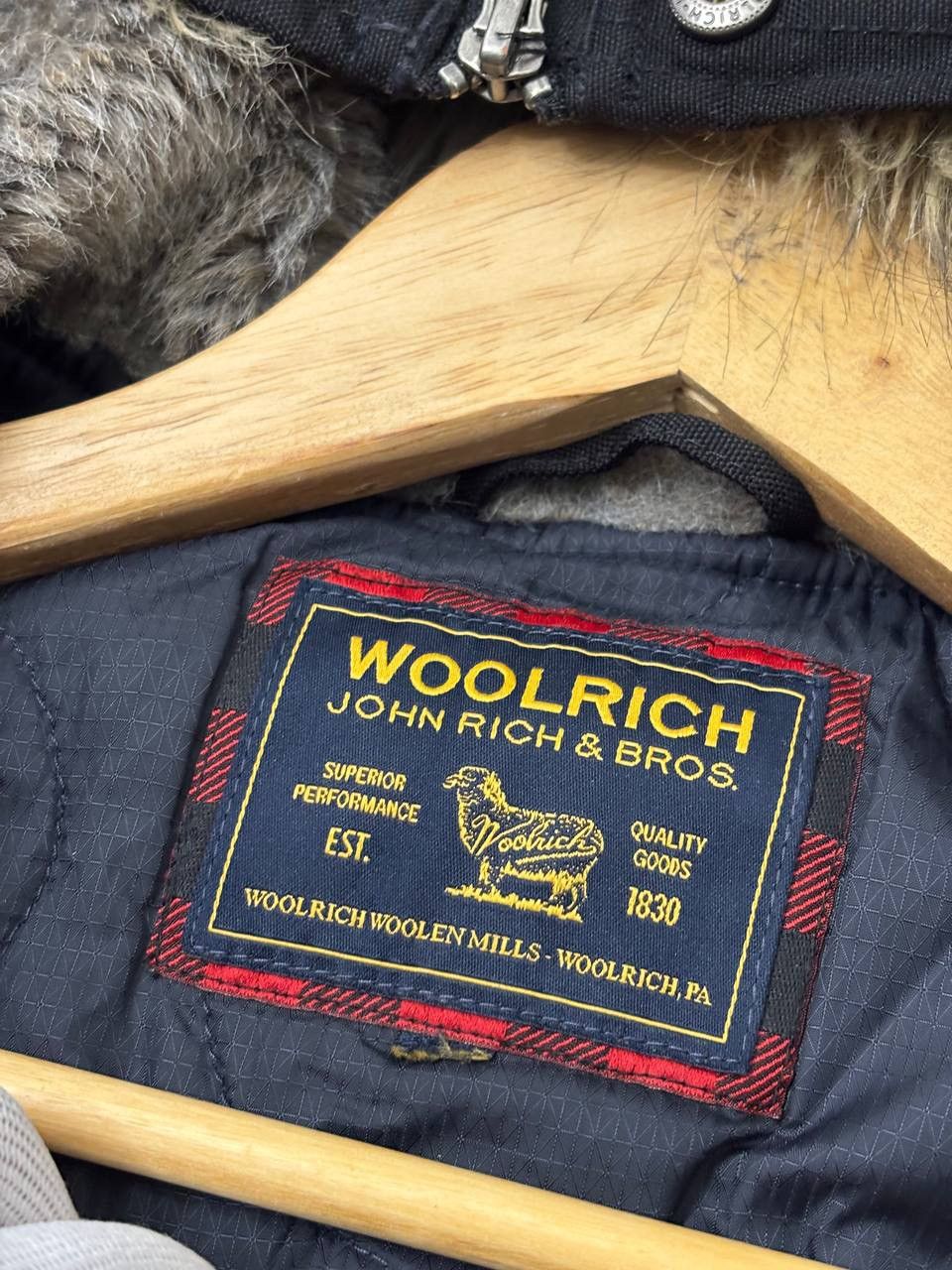 Woolrich Woolen Mills Woolrich John Rich & Bros fur swag Y2K Thick Jacket Japanese Size S / US 4 / IT 40 - 11 Thumbnail
