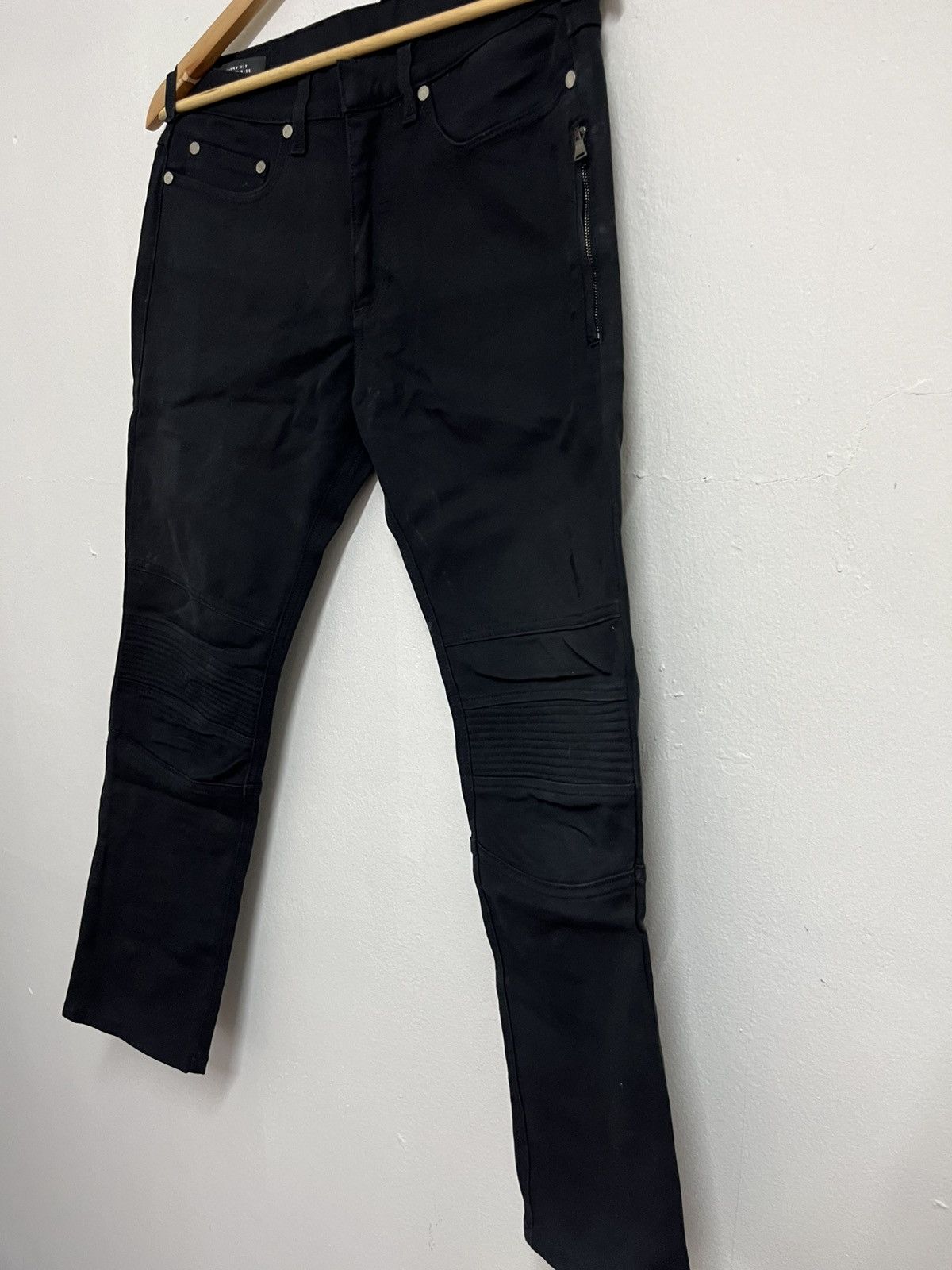 Neil Barrett 🔥 NEIL BARRETT Skinny Knee Pleated ARCHIVAL Pants Size US 32 / EU 48 - 2 Thumbnail