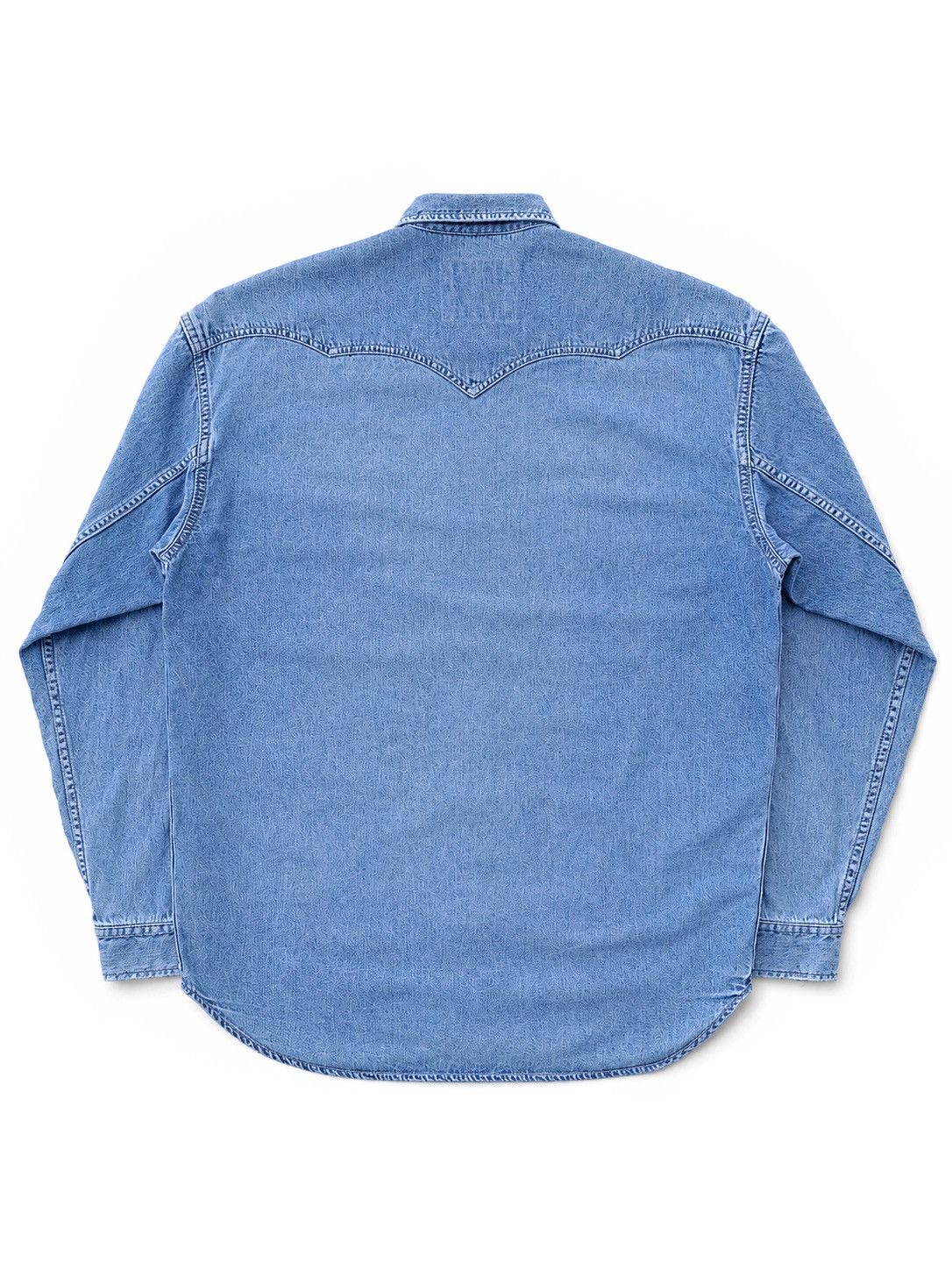 Levi's repaired sashiko patchwork levi’s 1990s western shirt Size US M / EU 48-50 / 2 - 3 Thumbnail