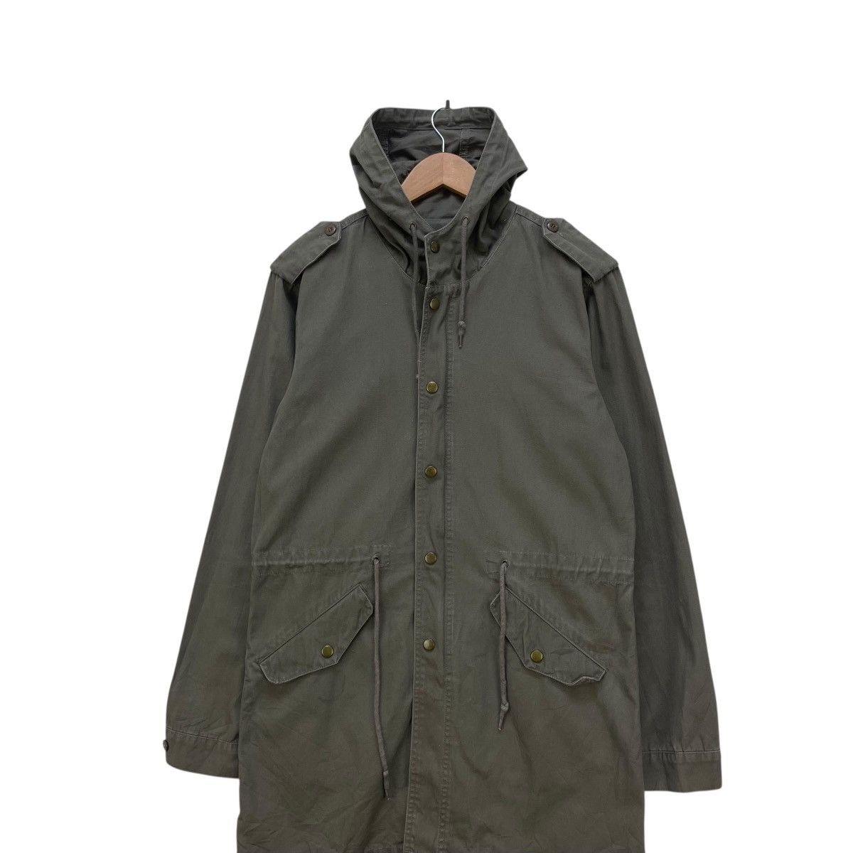 Hysteric Glamour 💥Vintage Japanese Brand Jungle Storm Parka Fishtail Jacket Size M / US 6-8 / IT 42-44 - 3 Thumbnail