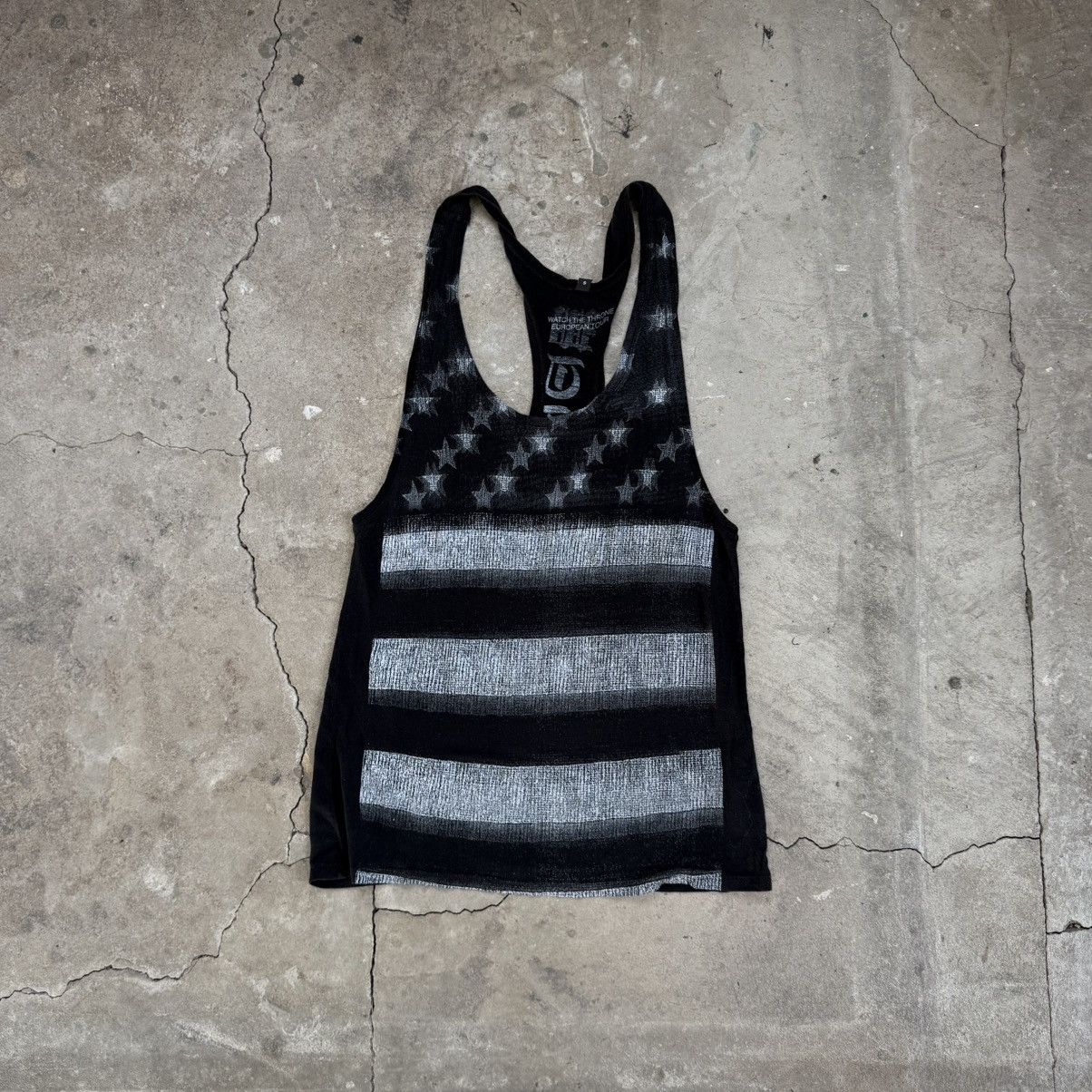 Kanye West Jay Z Kanye West Watch The Throne Toure Tank Top Size US S / EU 44-46 / 1 - 1 Thumbnail